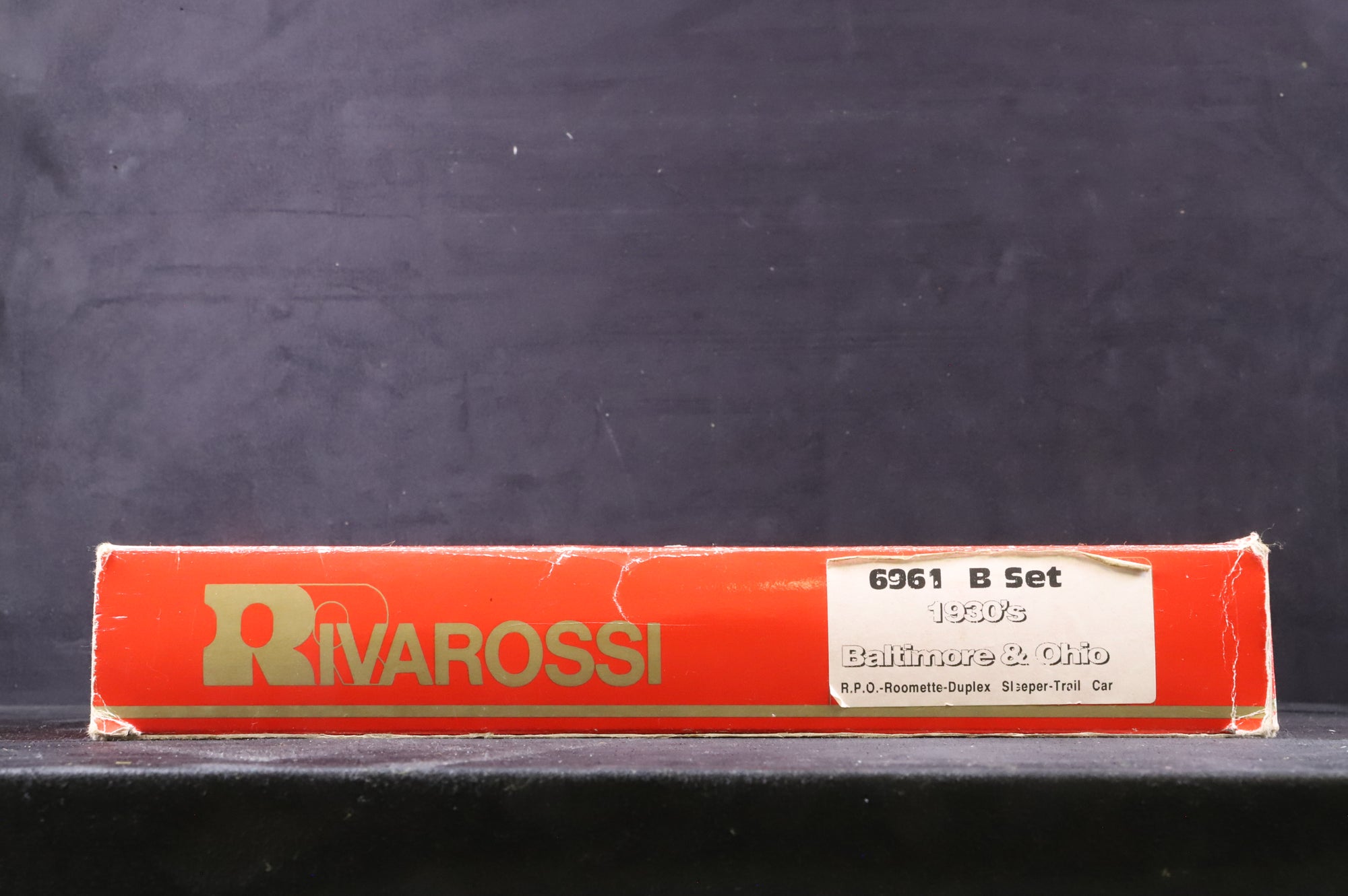 Rivarossi HO 6961 B Set Baltimore & Ohio R.P.O. Roomette-Duplex Sleeper-Trail Car