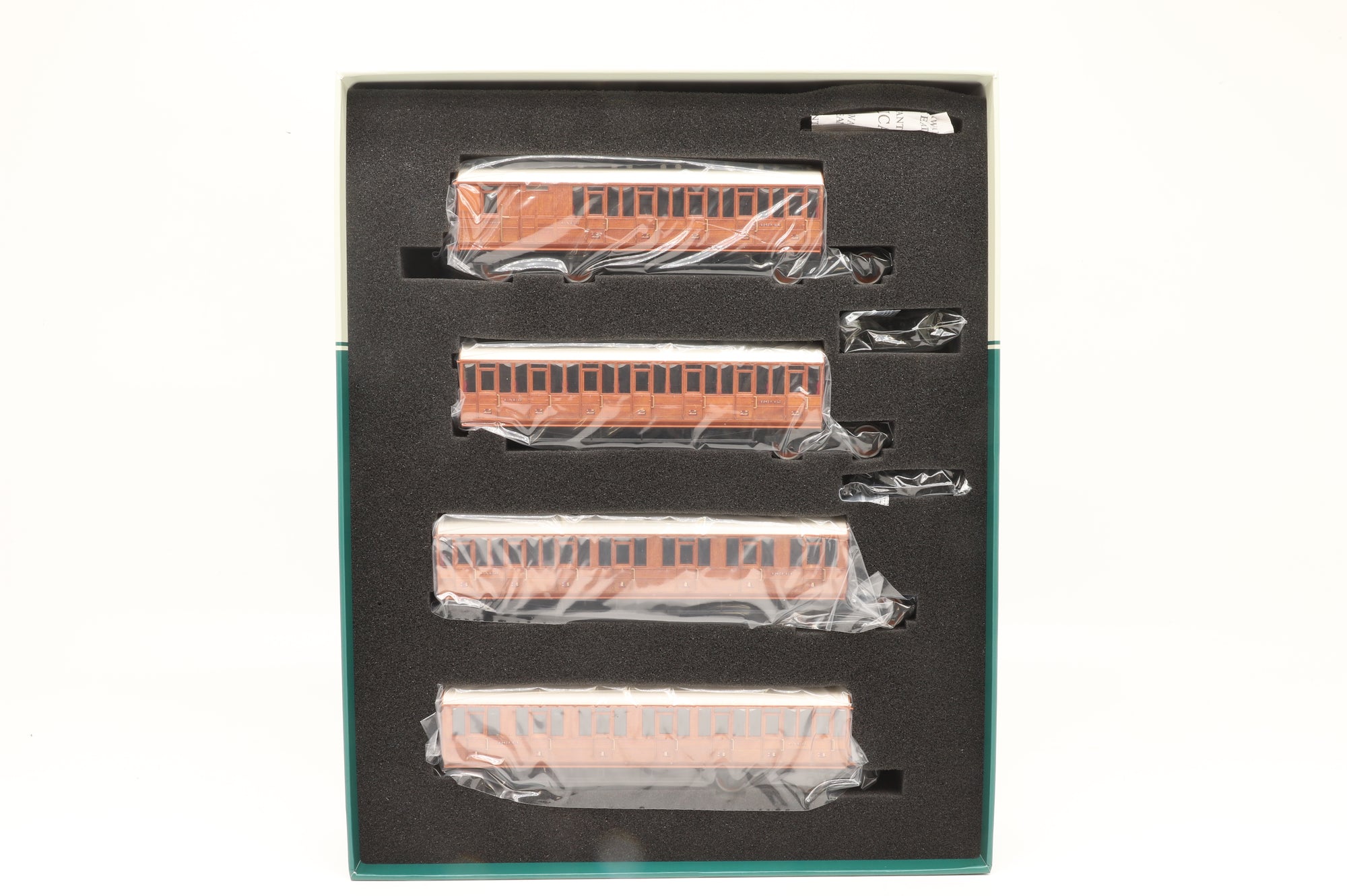 Clark RailWorks OO C2001B Quadart Coaches LNER Teak Set No.74B
