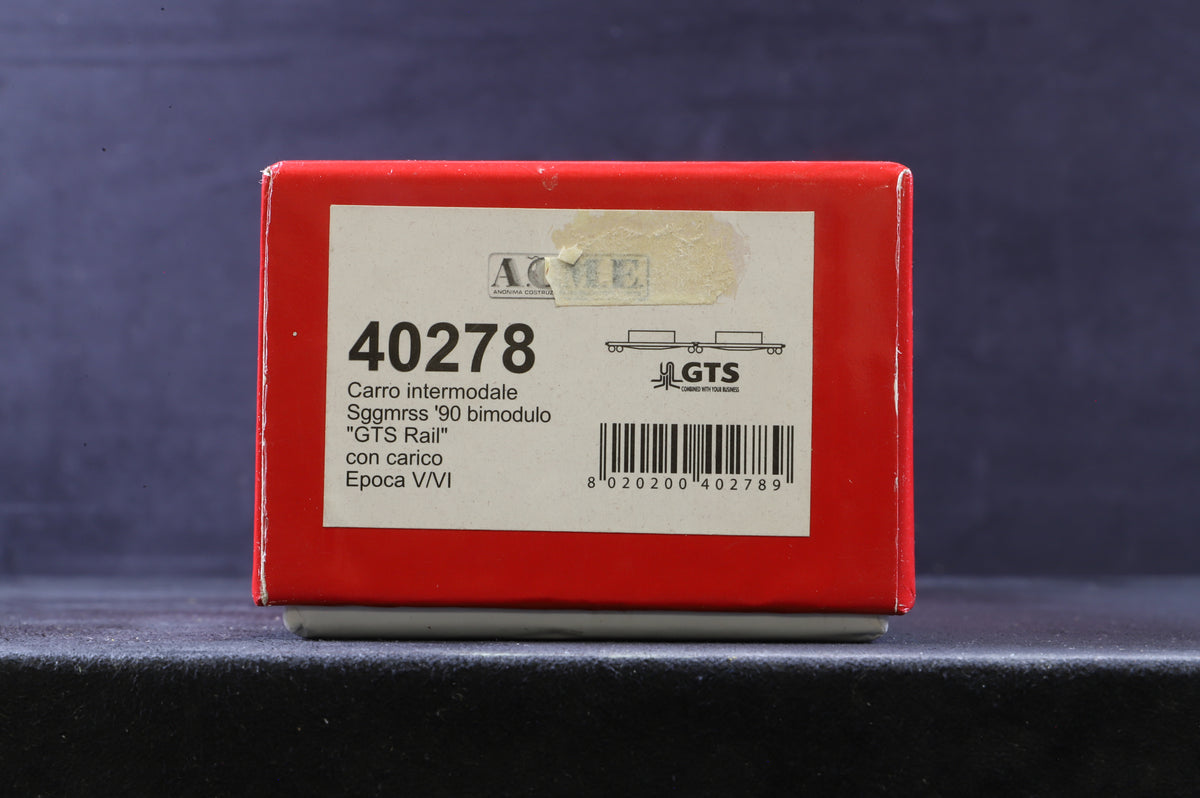 ACME HO 40278 Intermodal Wagons &amp; Containers GTS