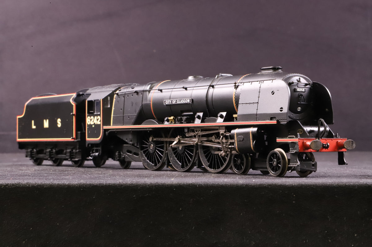 Hornby OO RR2311 Duchess Class &#39;6242&#39; &#39;City Of Glasgow&#39; LMS Lined Black