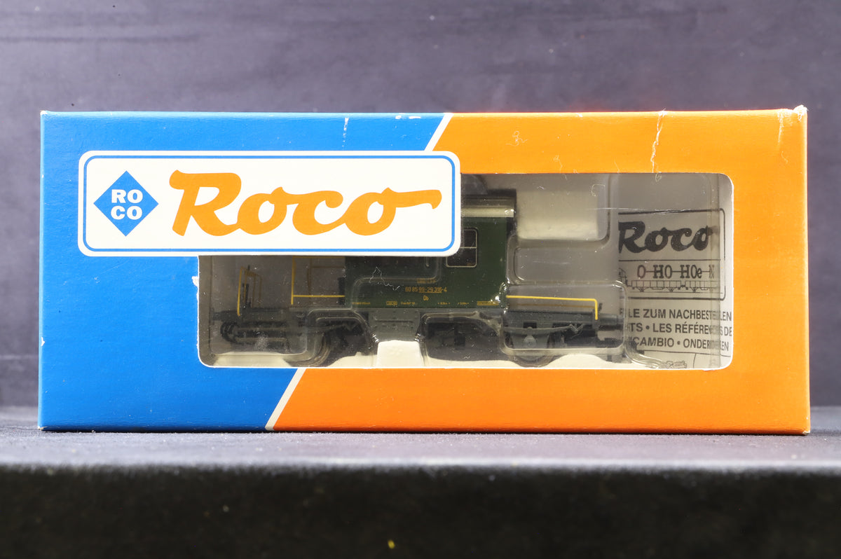 Roco HO 46960.2 &#39;Sputnik&#39; Brake Van in SBB Green