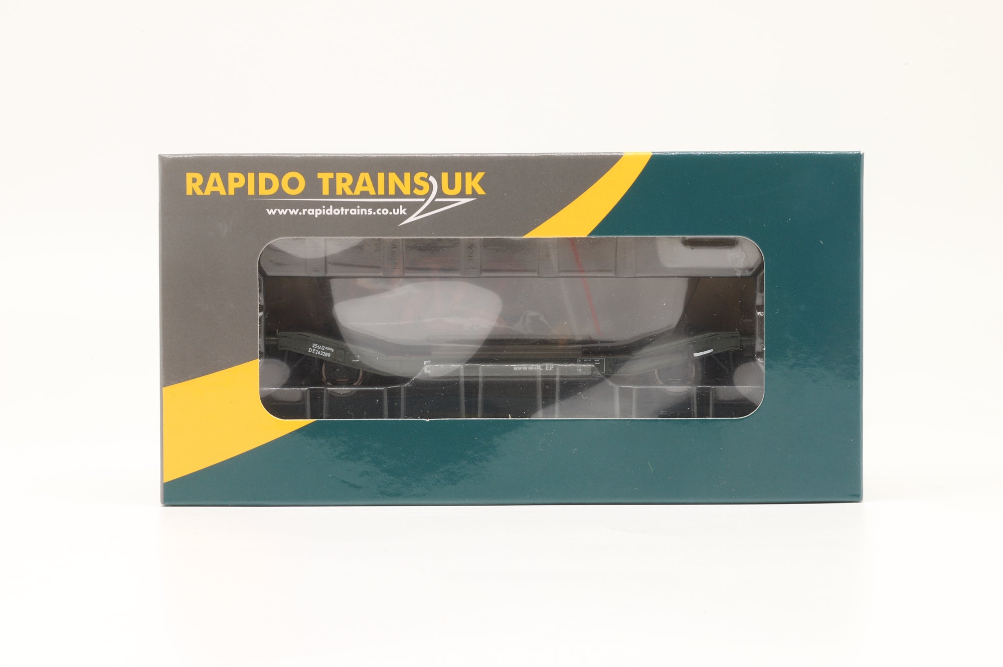 Rapido OO 929008 LOWMAC DE263289 in BR Engineers Olive