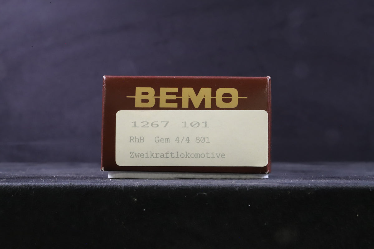Bemo HOm 1267 101 Class Ge 4/4 802/802 RhB