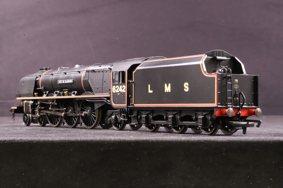 Hornby OO RR2311 Duchess Class &#39;6242&#39; &#39;City Of Glasgow&#39; LMS Lined Black