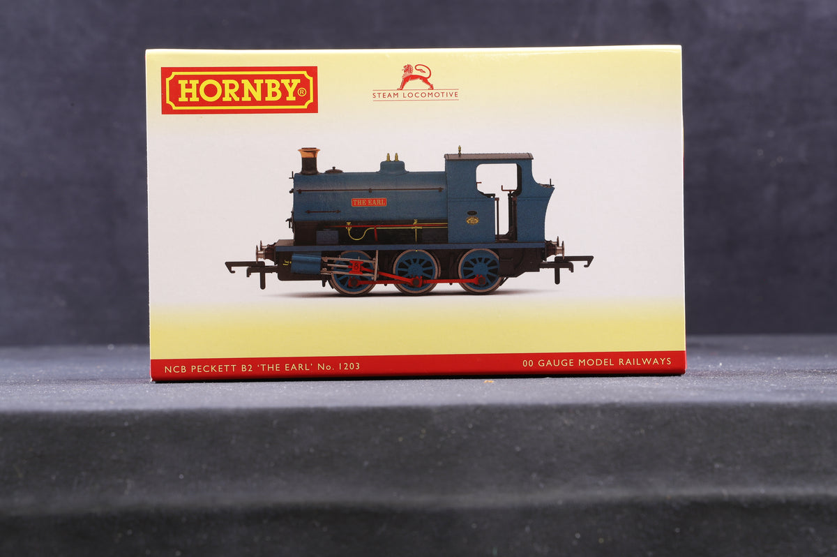 Hornby OO R3870 NCB Peckett B2 &#39;The Earl&#39; &#39;No.1203&#39;