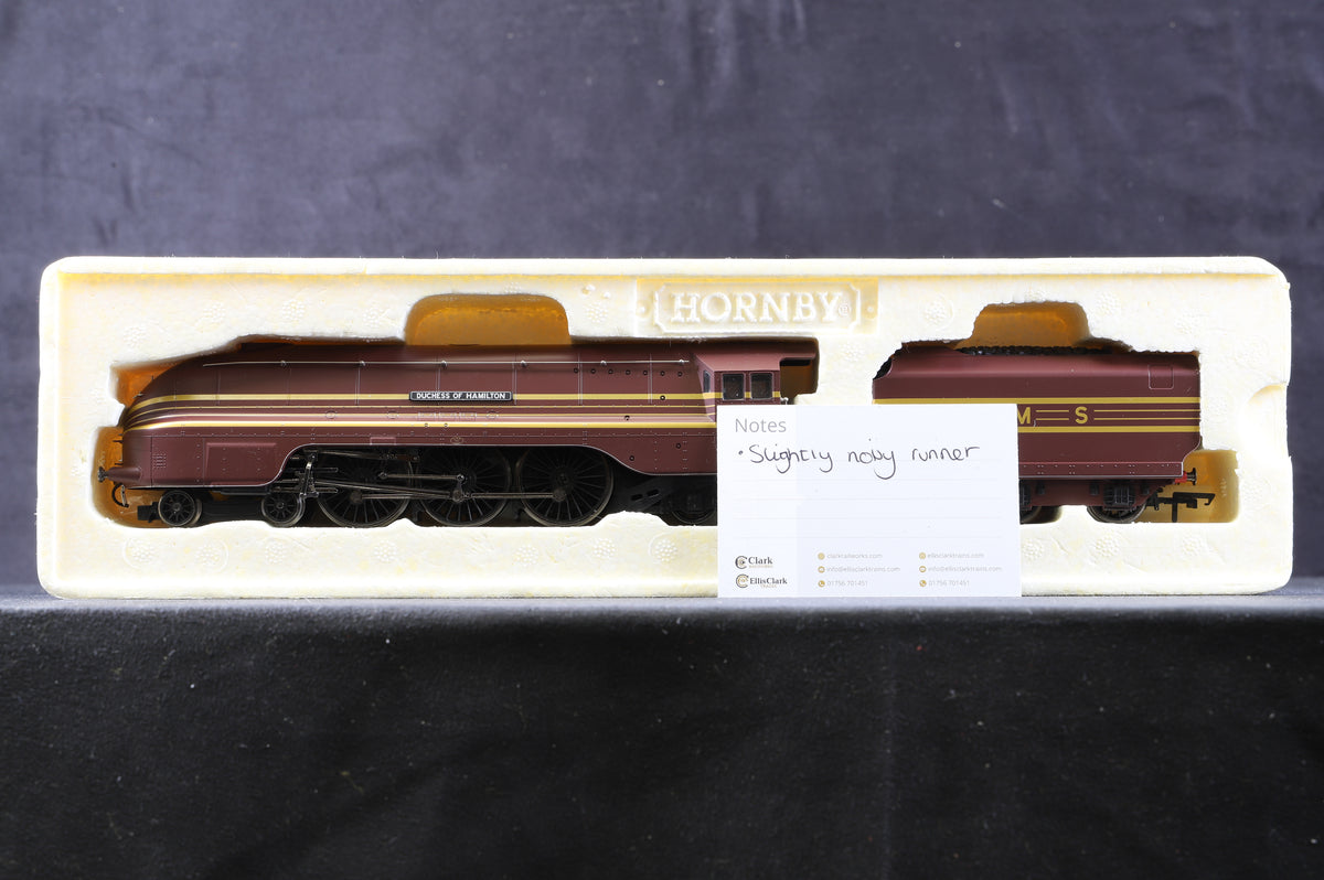 Hornby OO R3101 Coronation Class &#39;6229&#39; &#39;Duchess Of Hamilton&#39; LMS Streamlined