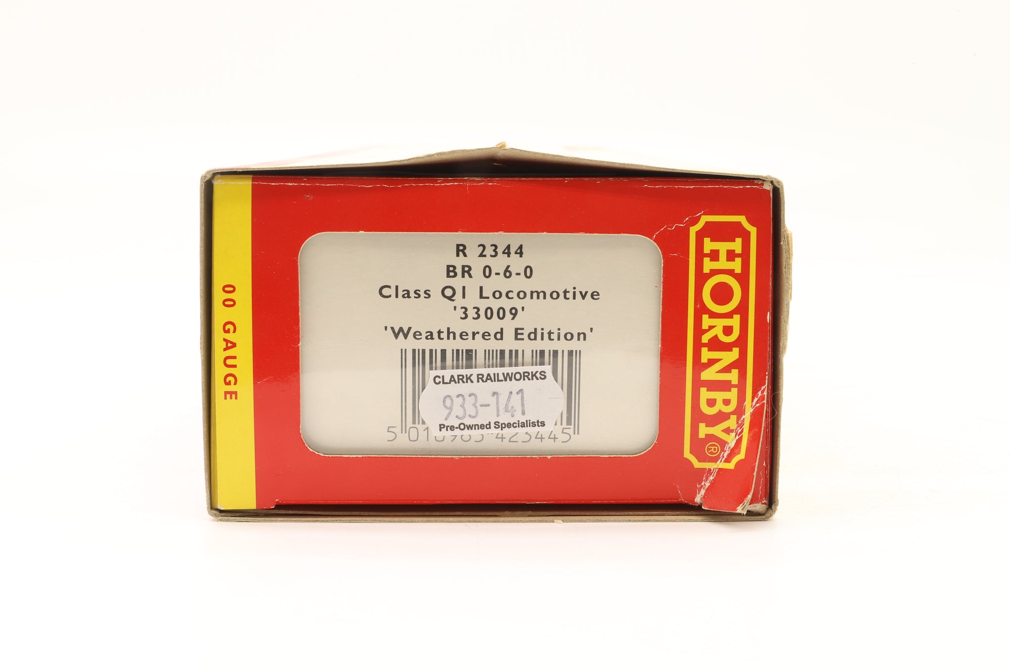 Hornby OO R2344 Class Q1 '33009' BR Black L/C Weathered
