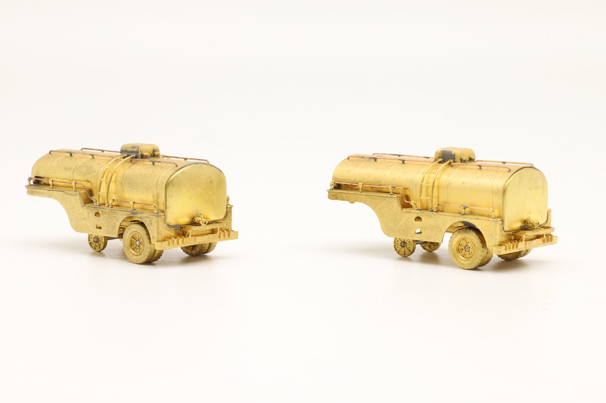 Overland Models HO Brass MDT Set Of 2 Road Trailers Unpainted