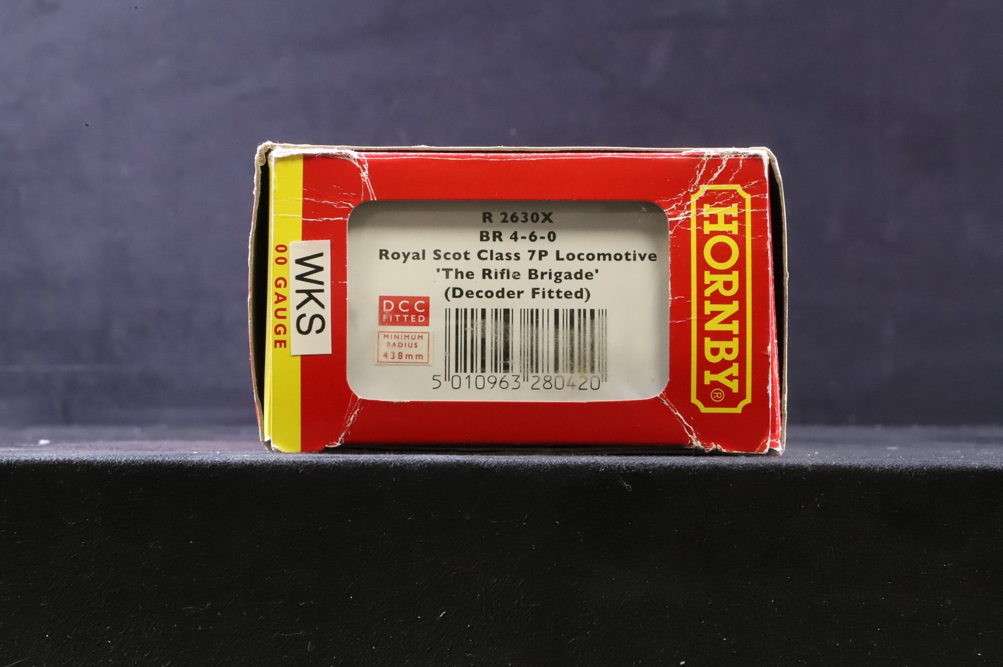 WORKSHOP Hornby OO R2630X Royal Scot Class 7P '46136' 'The Border Regiment' BR Green L/C DCC Removed Renamed