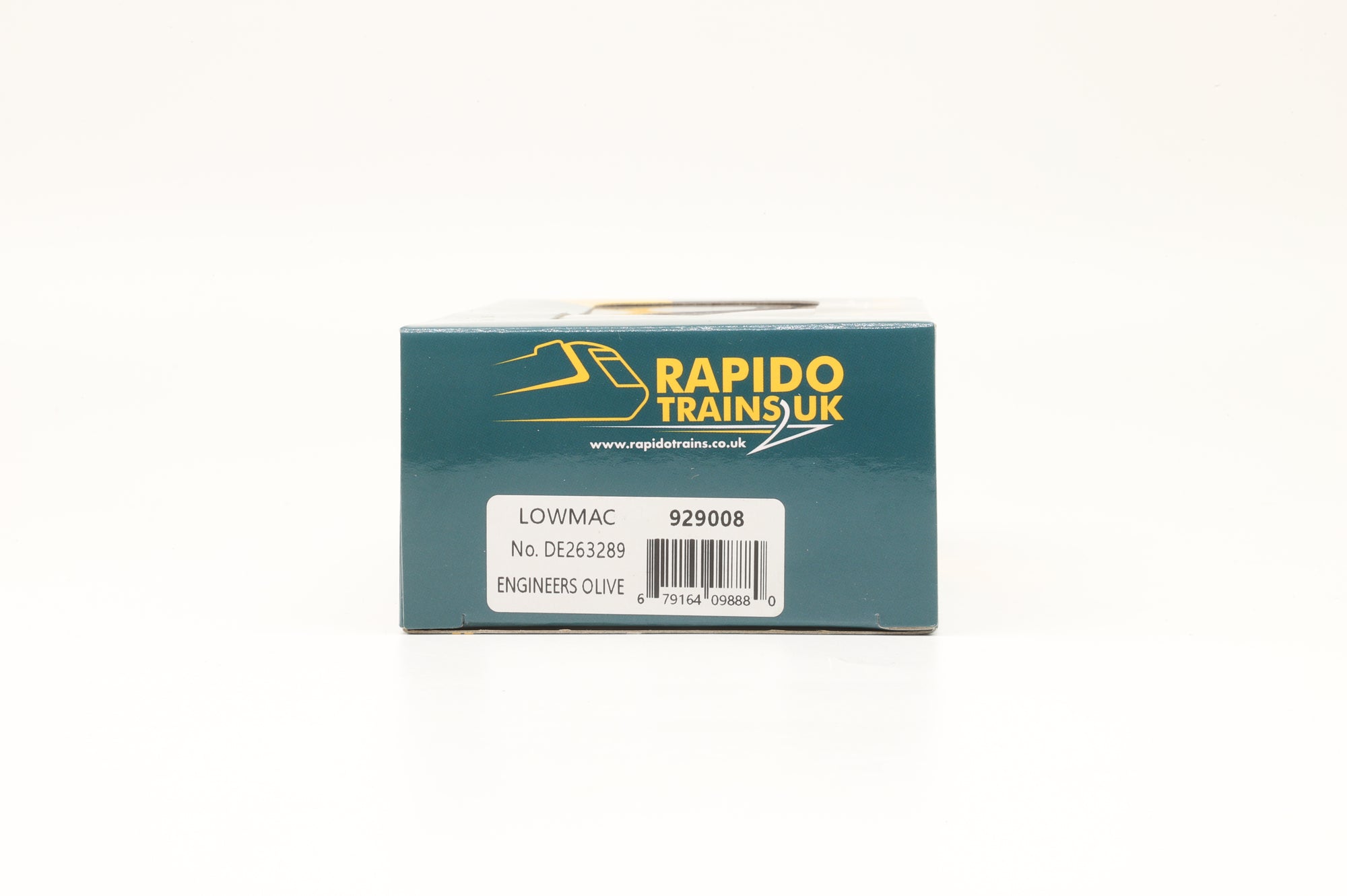 Rapido OO 929008 LOWMAC DE263289 in BR Engineers Olive
