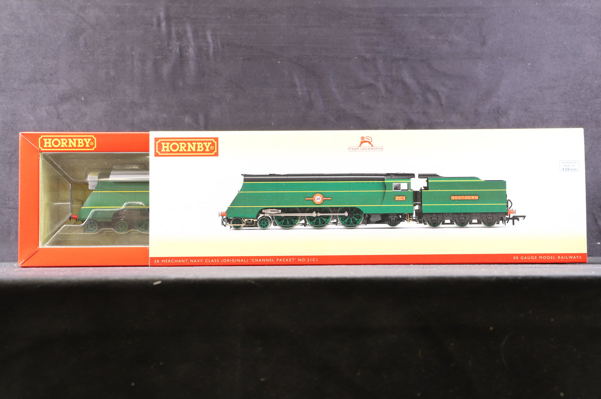 Hornby OO R3434 SR 4-6-2 (Original) Merchant Navy Class &#39;Channel Packet&#39; &#39;21C1&#39;