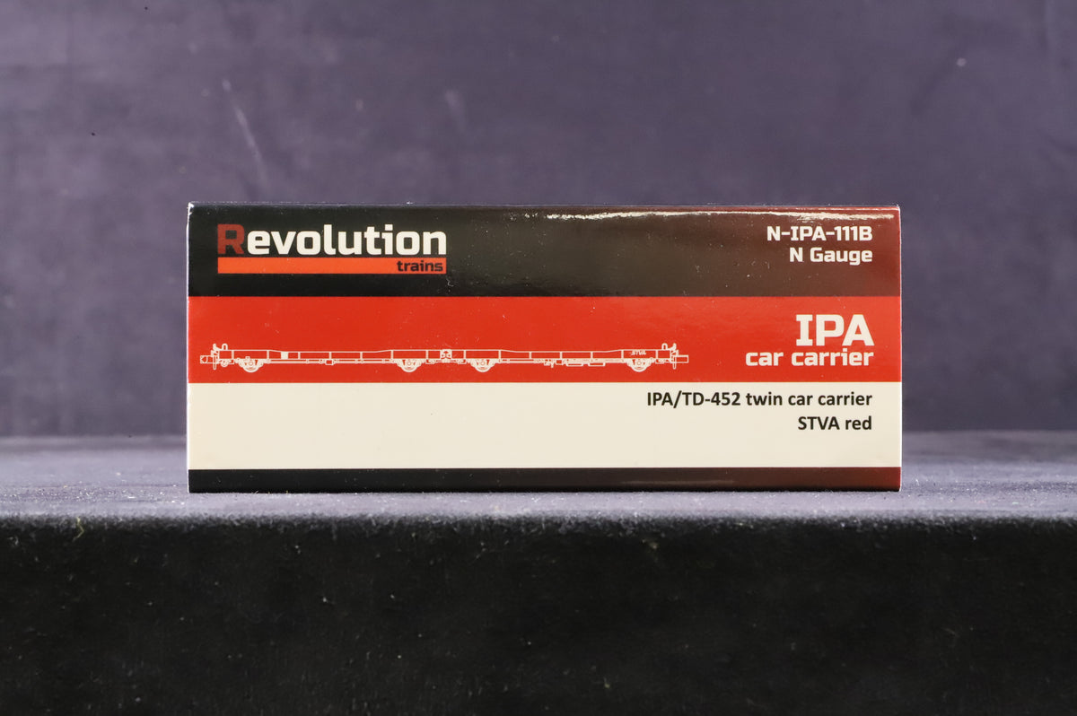 Revolution N IPA-111B IPA/ TD 452 Twin Car Carrier STVA Red