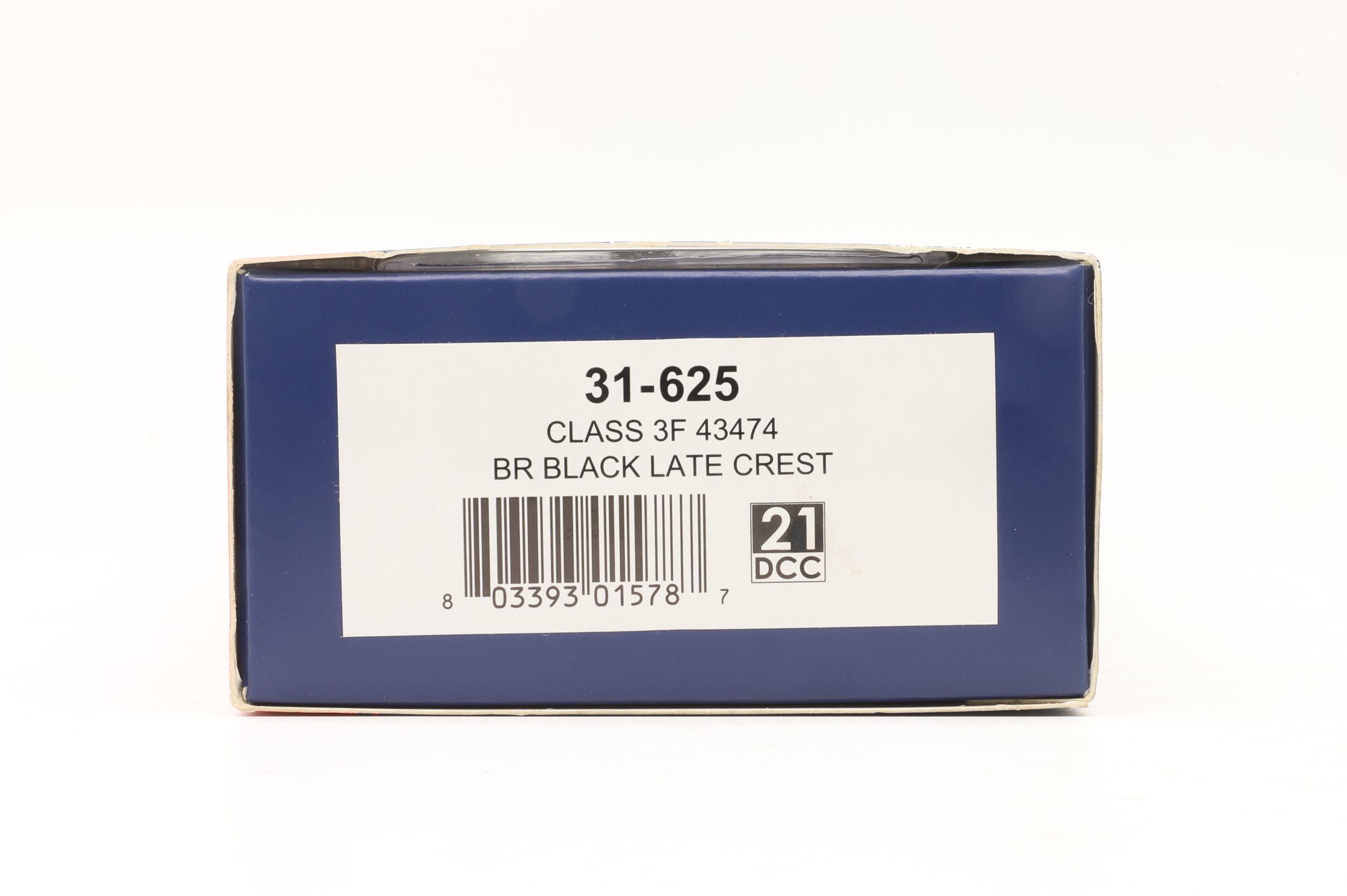 Bachmann OO 31-625 Class 3F '43474' BR Black Late Crest