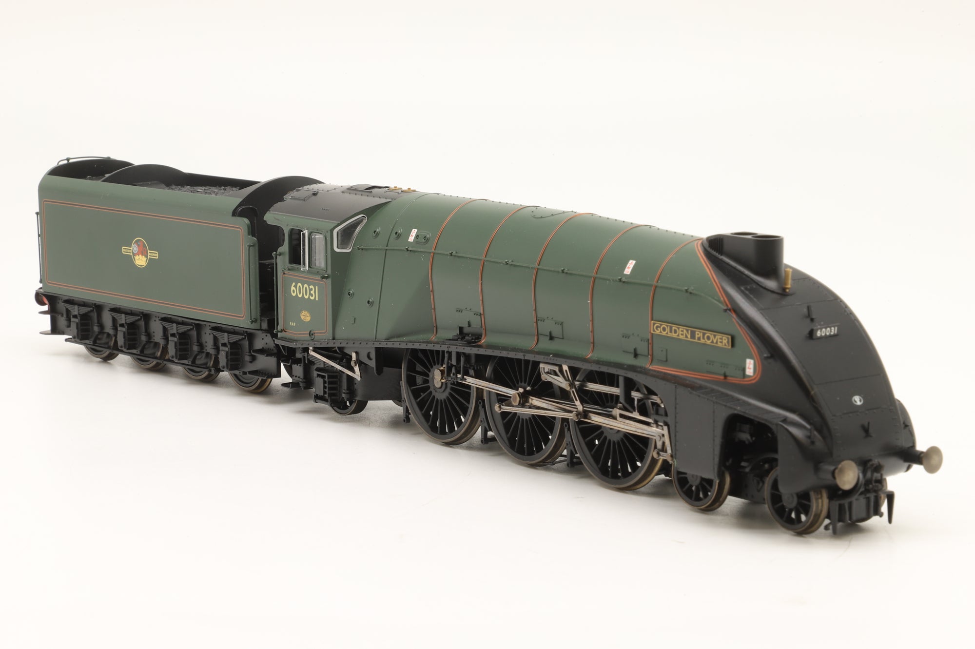 WORKSHOP Hornby OO R2340 Class A4 '60031' 'Golden Plover' BR Lined Green L/C