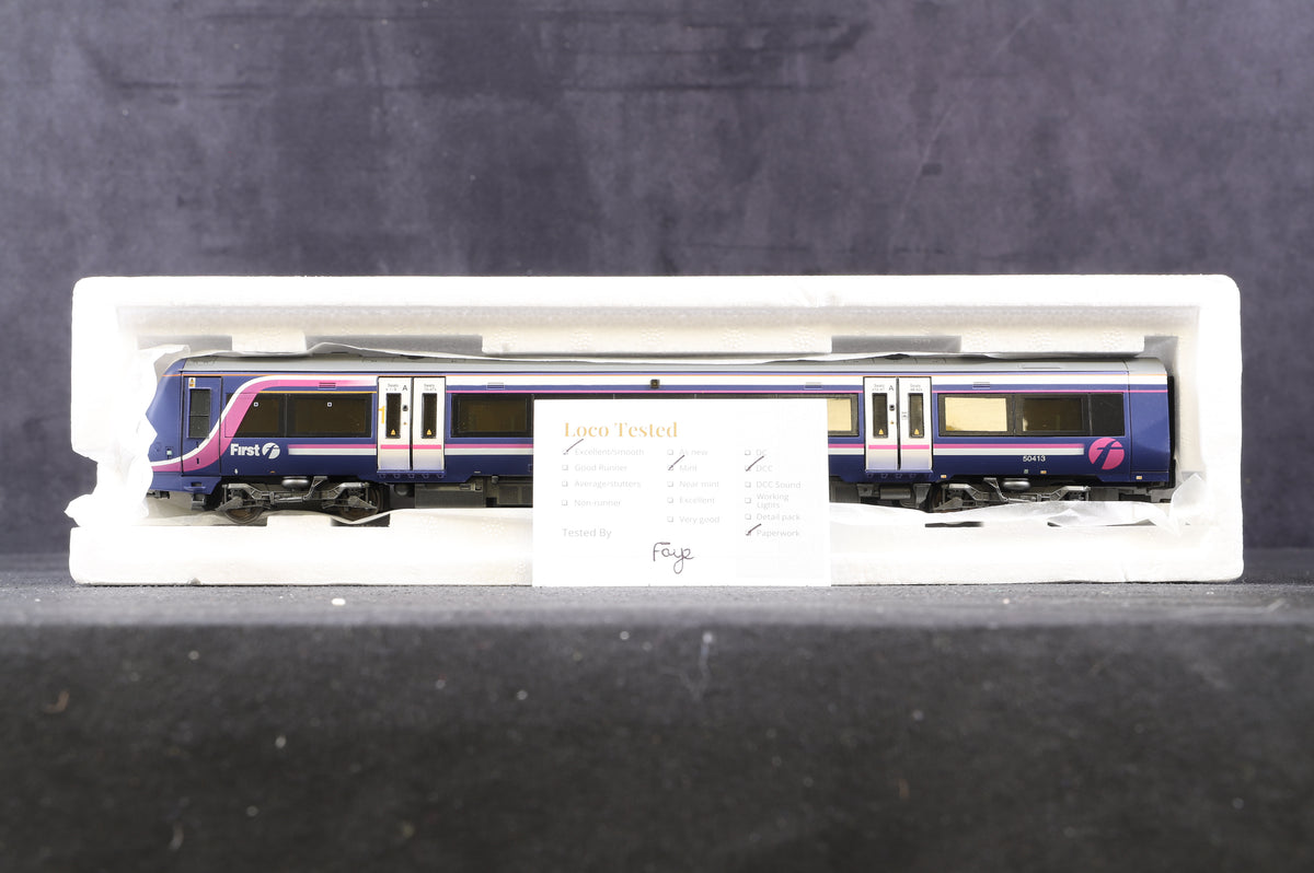 Bachmann OO 32-463 170/4 Turbostar 3 Car DMU Scotrail First Group, DCC Fitted