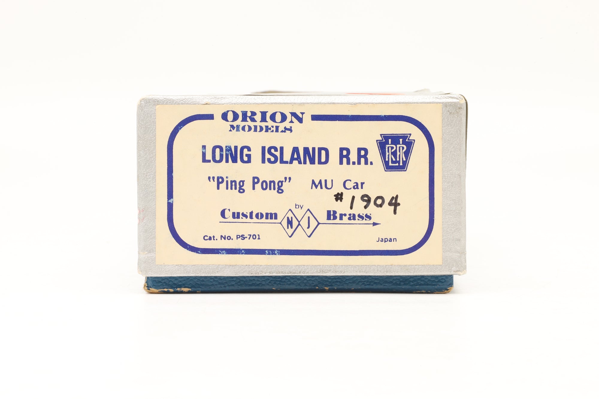 Orion HO Brass PS-701 'Ping Pong' MU Car – Unpainted