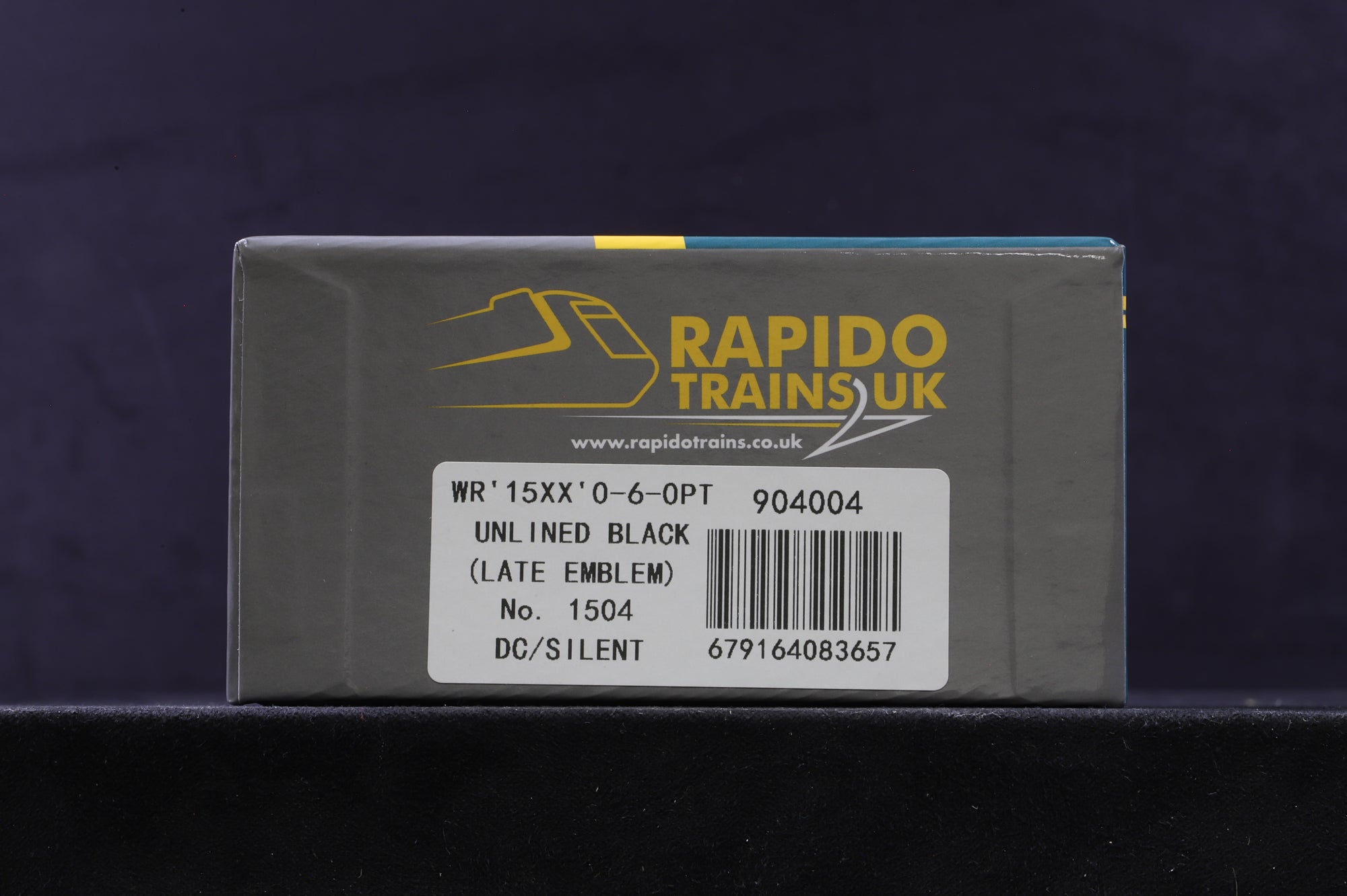 Rapido Trains OO 904004 Class 15XX 1504 in BR Black w/ Late Crests