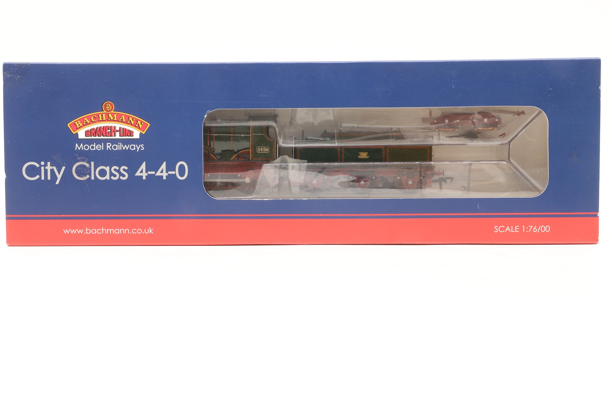 Bachmann OO 31-727 City Class 4-4-0 3439 'City of London' in Lined GWR Green w/ Monogram