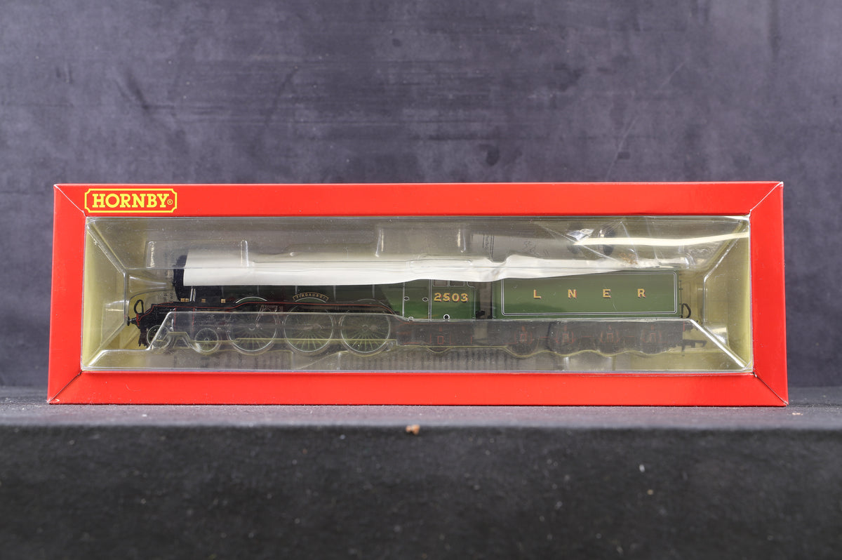 Hornby OO R3437 Class A3 &#39;Firdaussi&#39; &#39;2503&#39; LNER Apple Green Ltd Ed 663/ 850, DCC Fitted