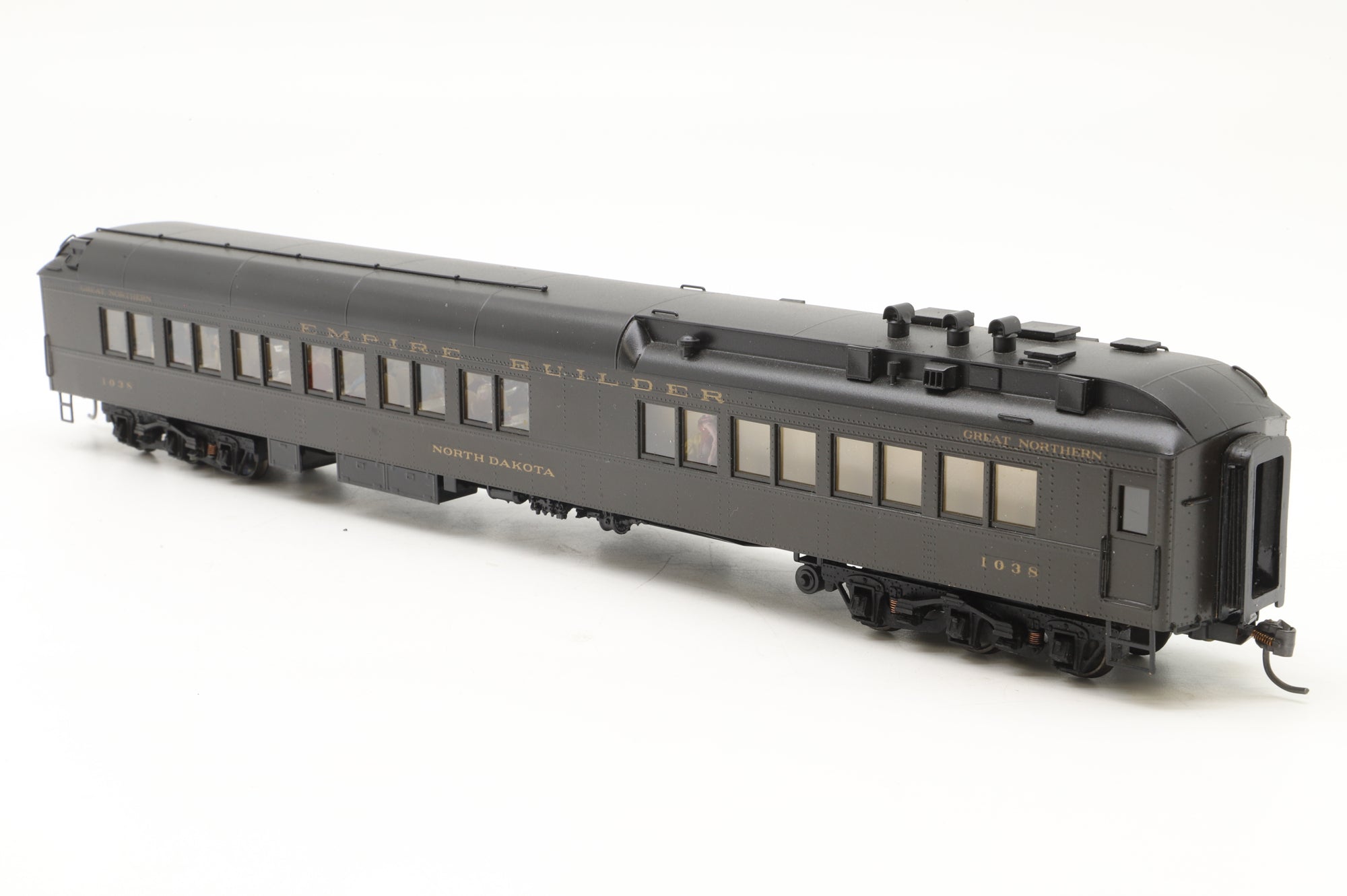 Oriental Limited HO Brass Diner N. Dakota Coach 1038