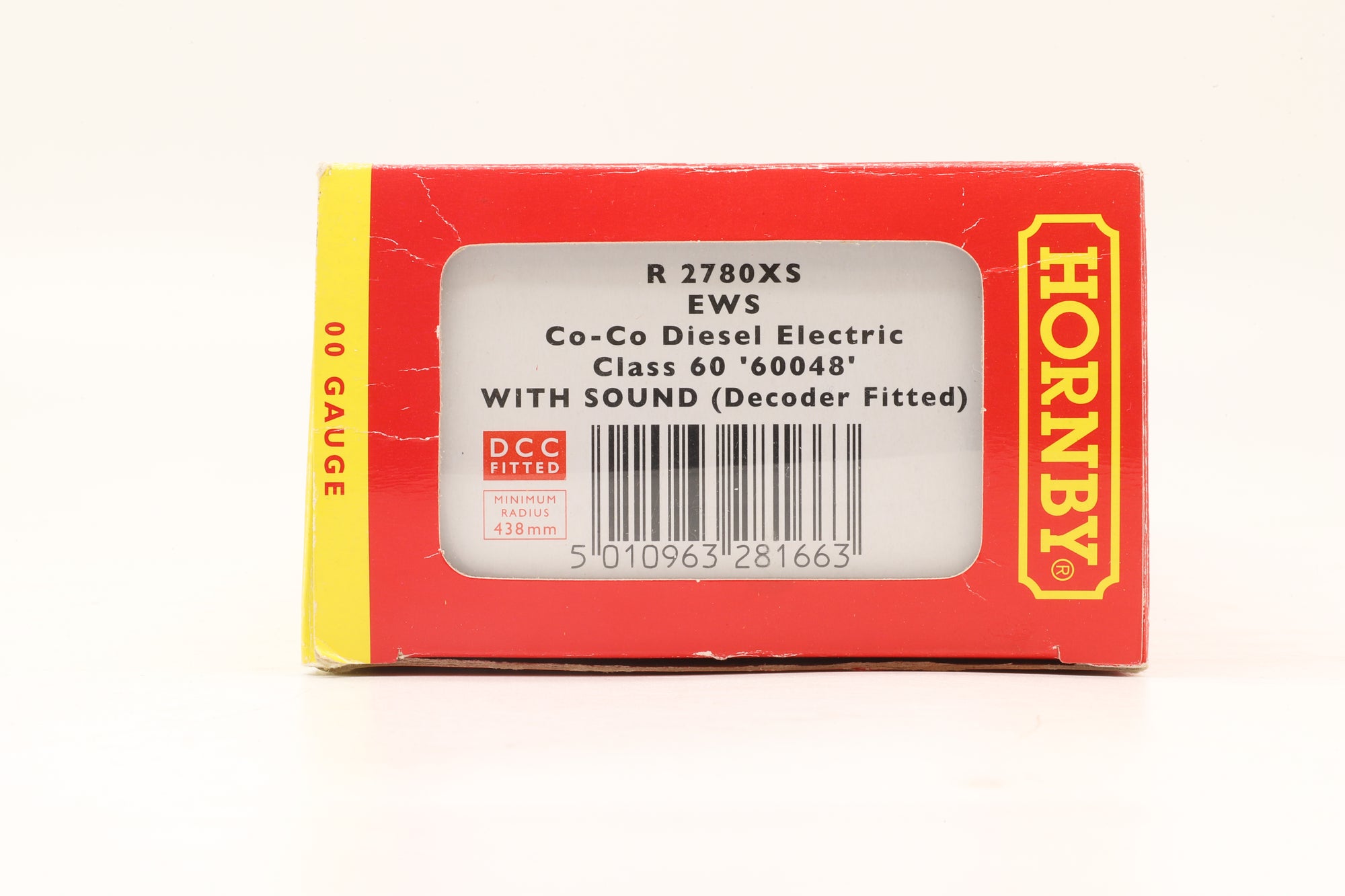 Hornby OO R2780XS Class 60 60048 in EWS Livery – DCC Sound