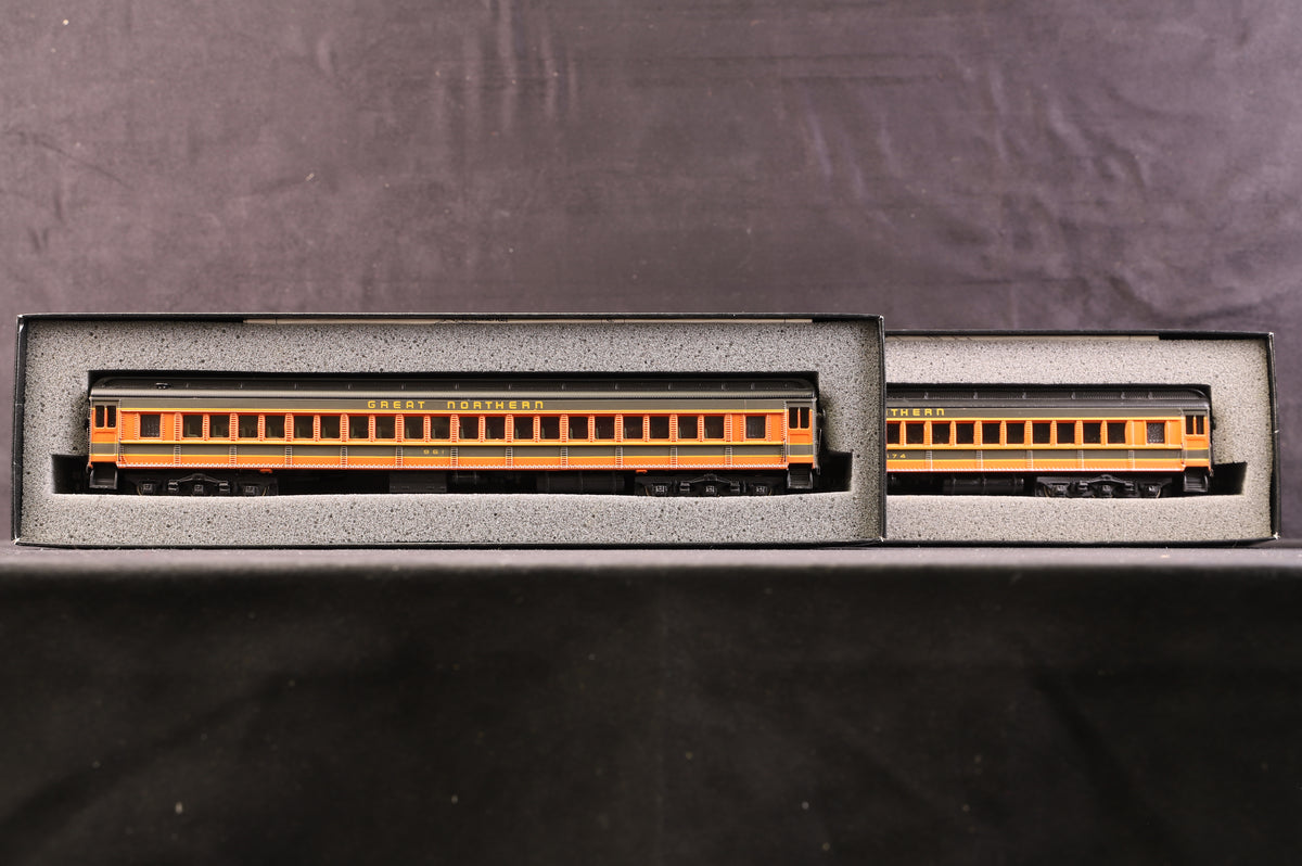 Bachmann Spectrum HO Rake Of 6 Great Northern Coaches