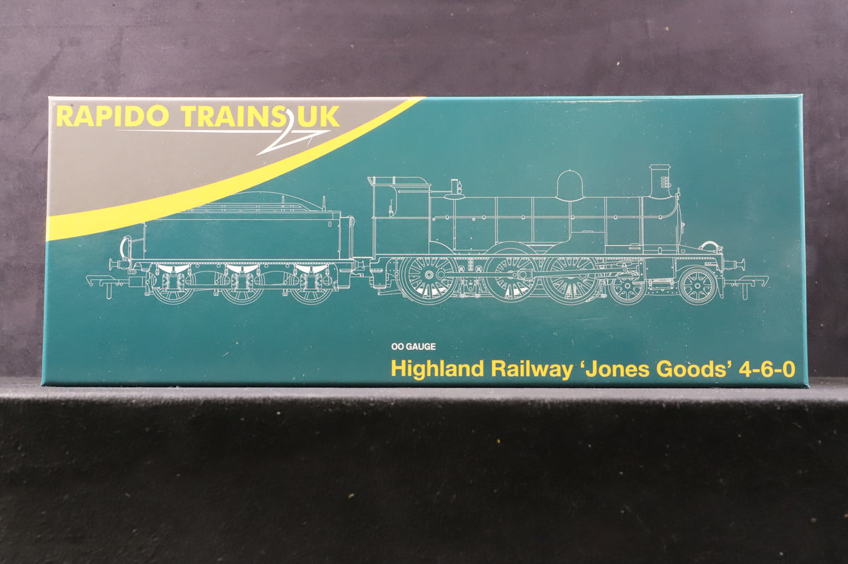 Rapido OO 914505 Jones Goods &#39;17928&#39; LMS Lined Black DCC Sound