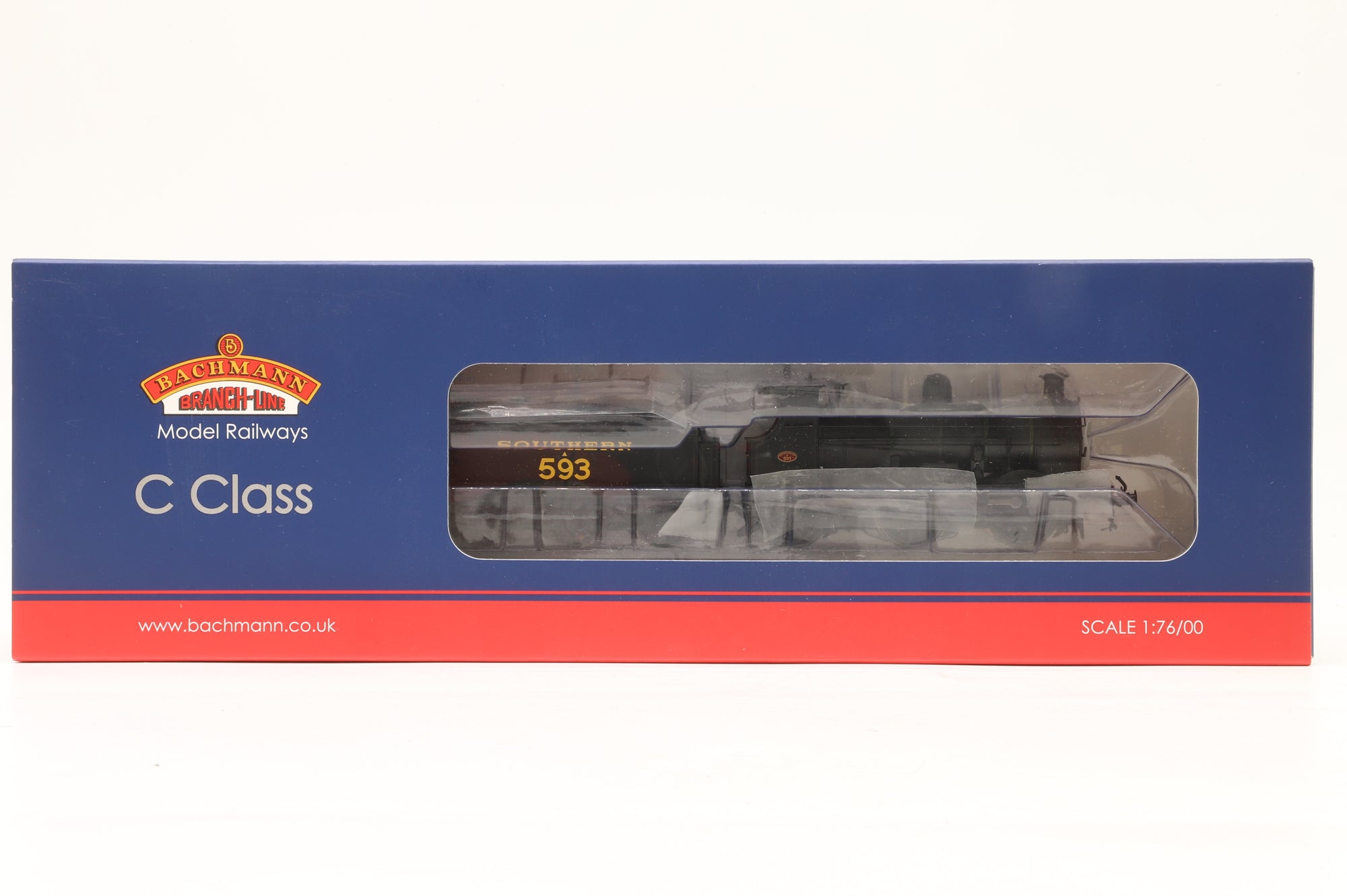 Bachmann OO 31-464 C Class A593 Southern Lined Black