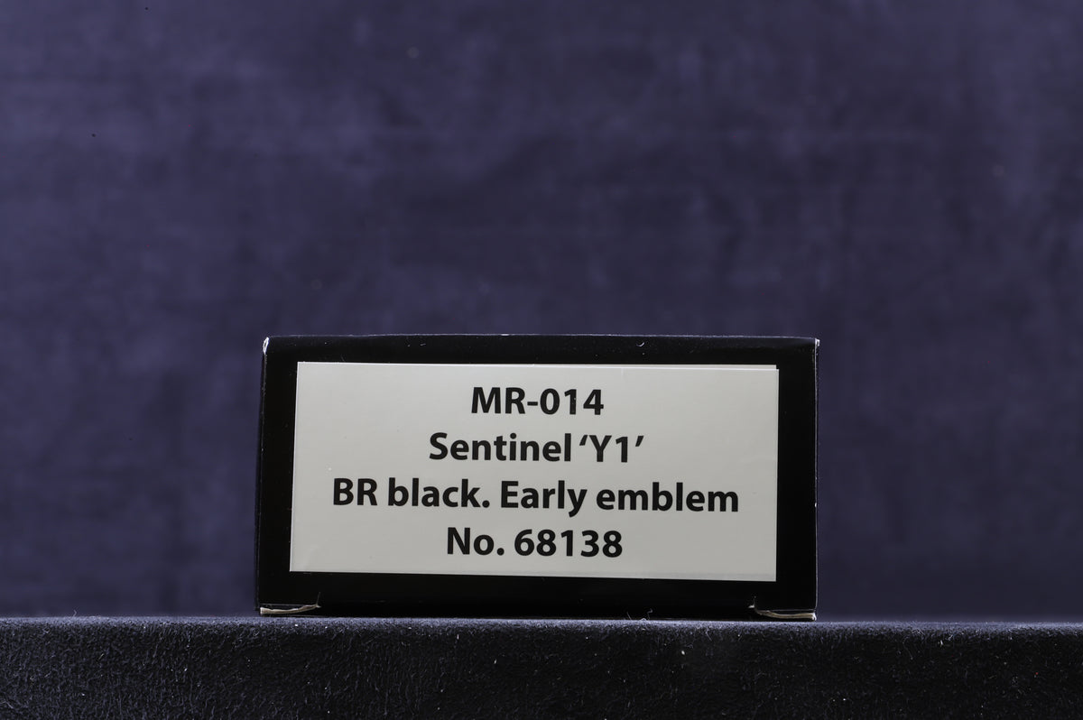Model Rail OO MR-014 Sentinel Y1 68138 in BR Black with Early Crests