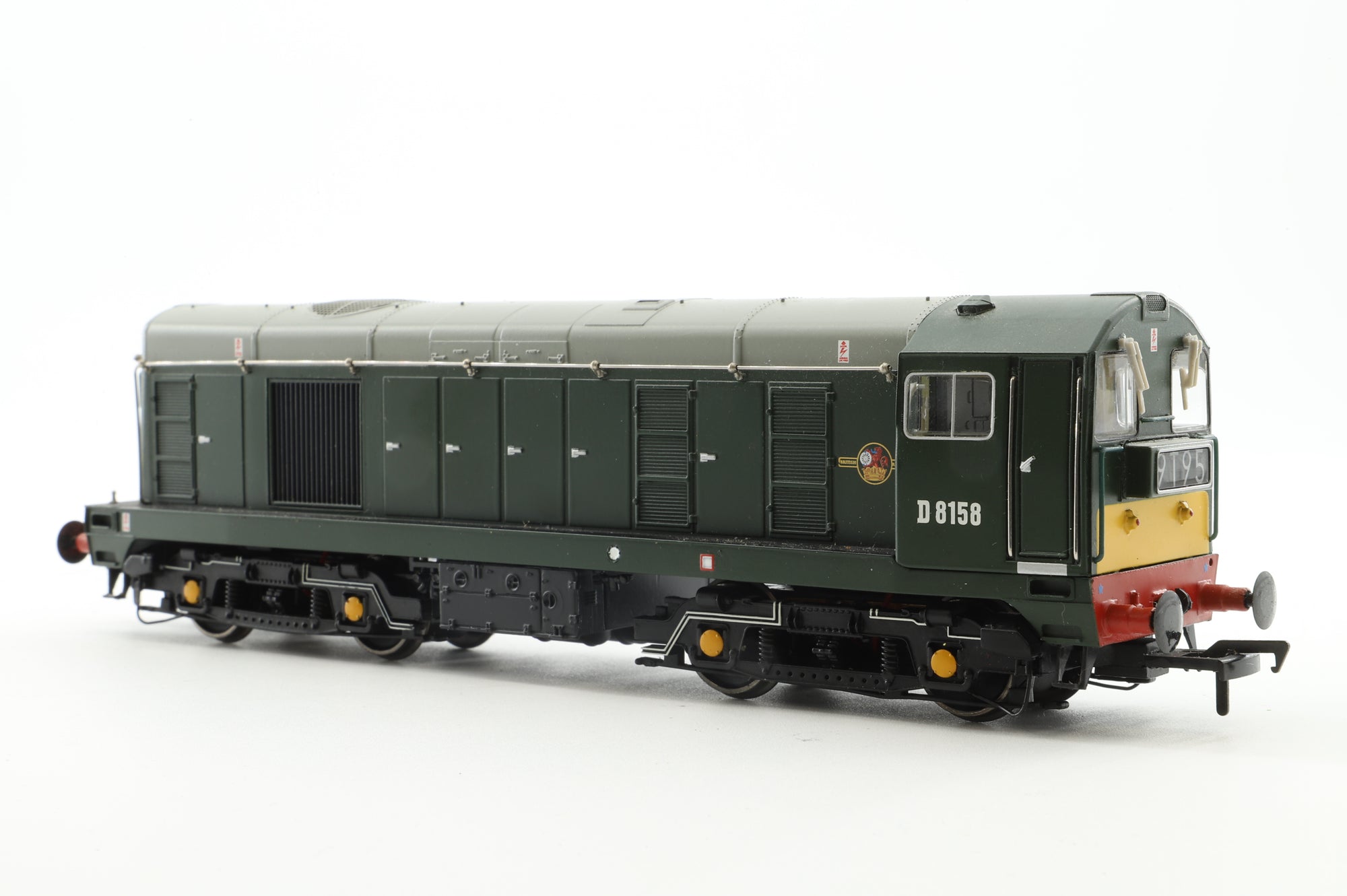 Bachmann OO 32-033DS Class 20 Diesel 'D8158' BR Green Box Head Code DCC Sound Removed