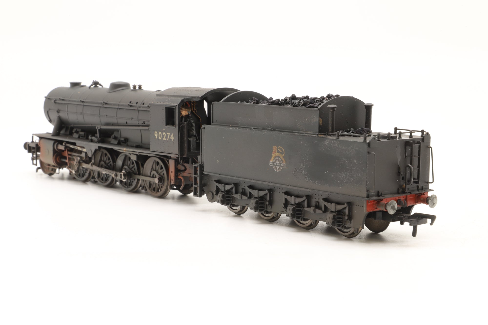WORKSHOP Bachmann OO 32-251 WD 2-8-0 Austerity '90275' BR Black E/C Weathered Non Runner