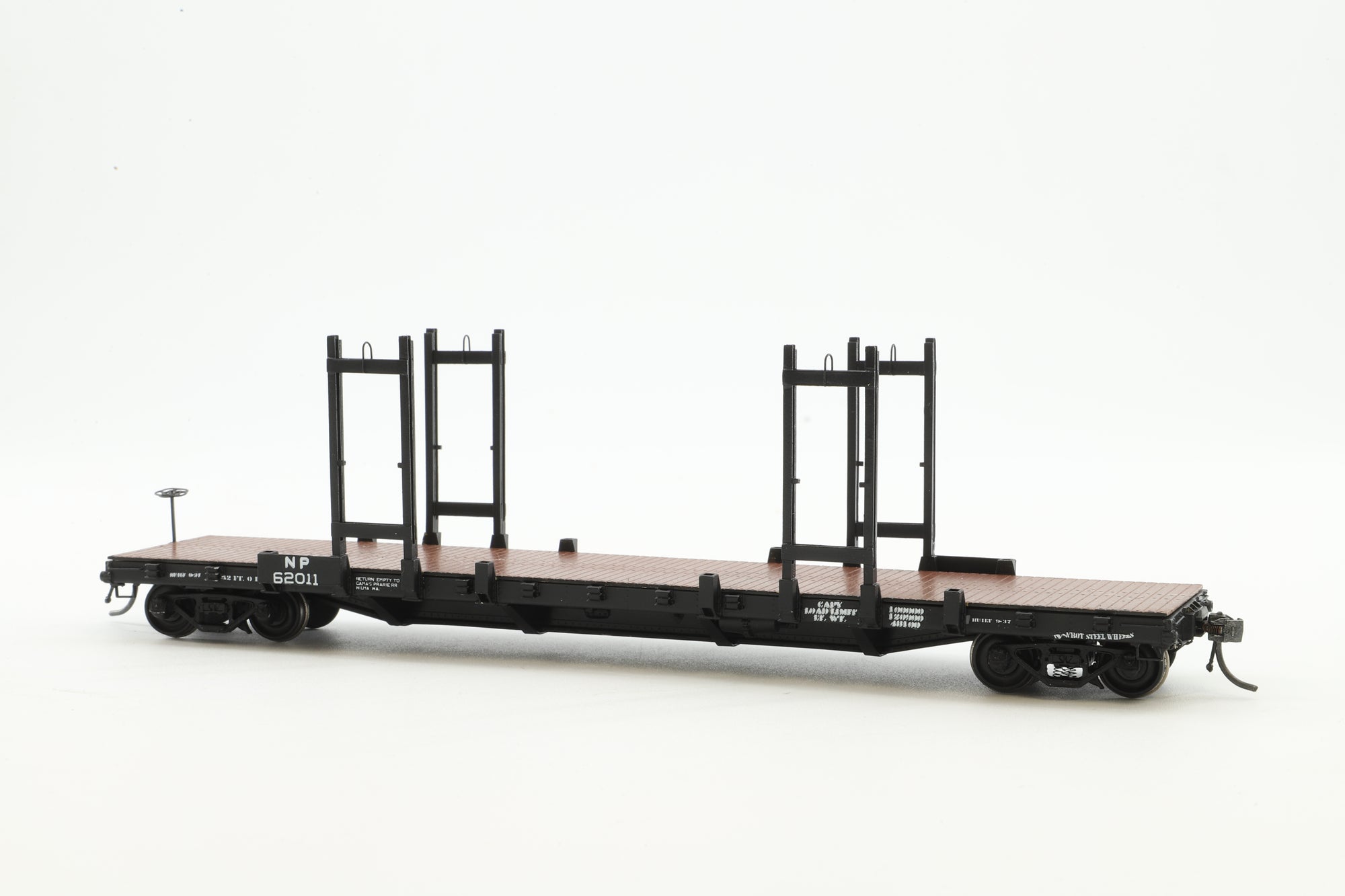 W&R Enterprises HO Brass 3235 Log & Pole Car NP 52' Pro Paint