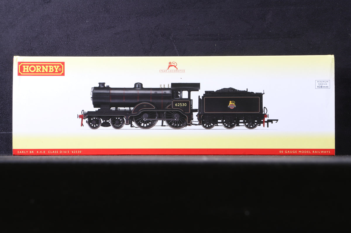 Hornby OO R3234 Class D16 &#39;62530&#39; BR Black E/C