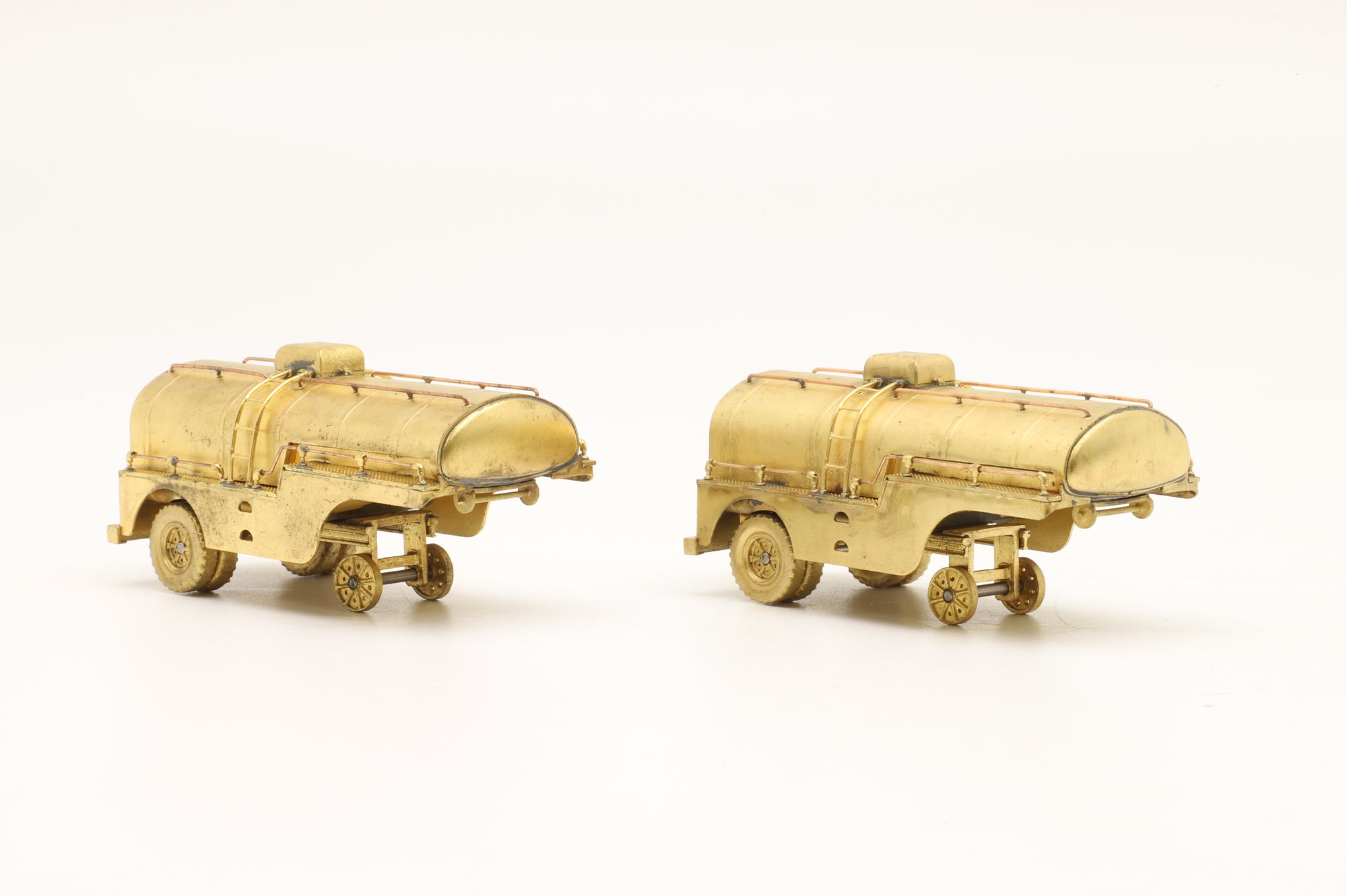 Overland Models HO Brass MDT Set Of 2 Road Trailers Unpainted