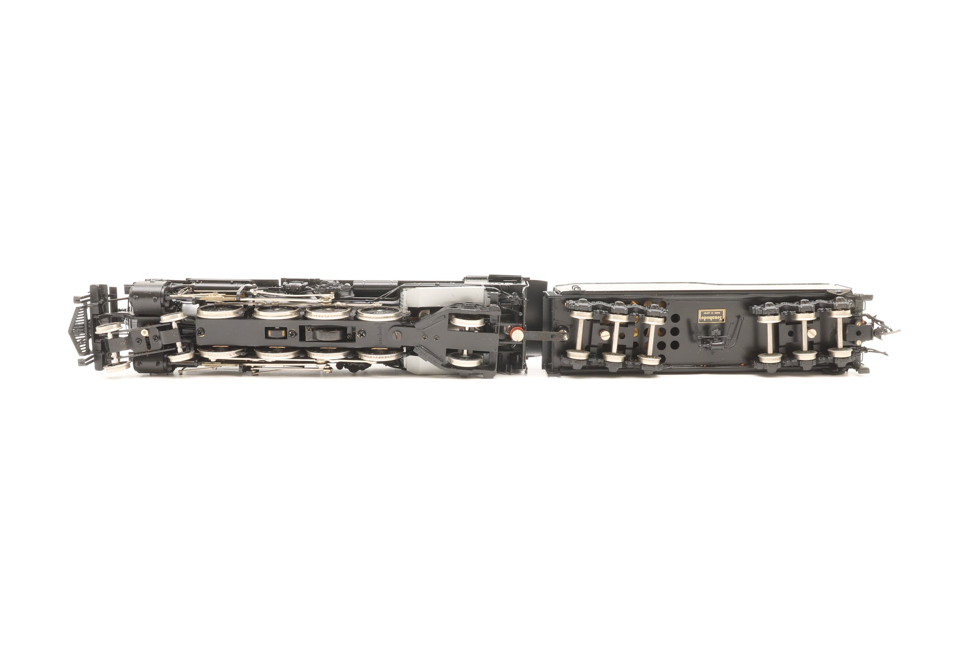 Tenshodo/ Pacific Fast Mail HO Brass 169 Denver & Rio Grande Western 4-8-2 M-75 Steam Locomotive Custom Painted