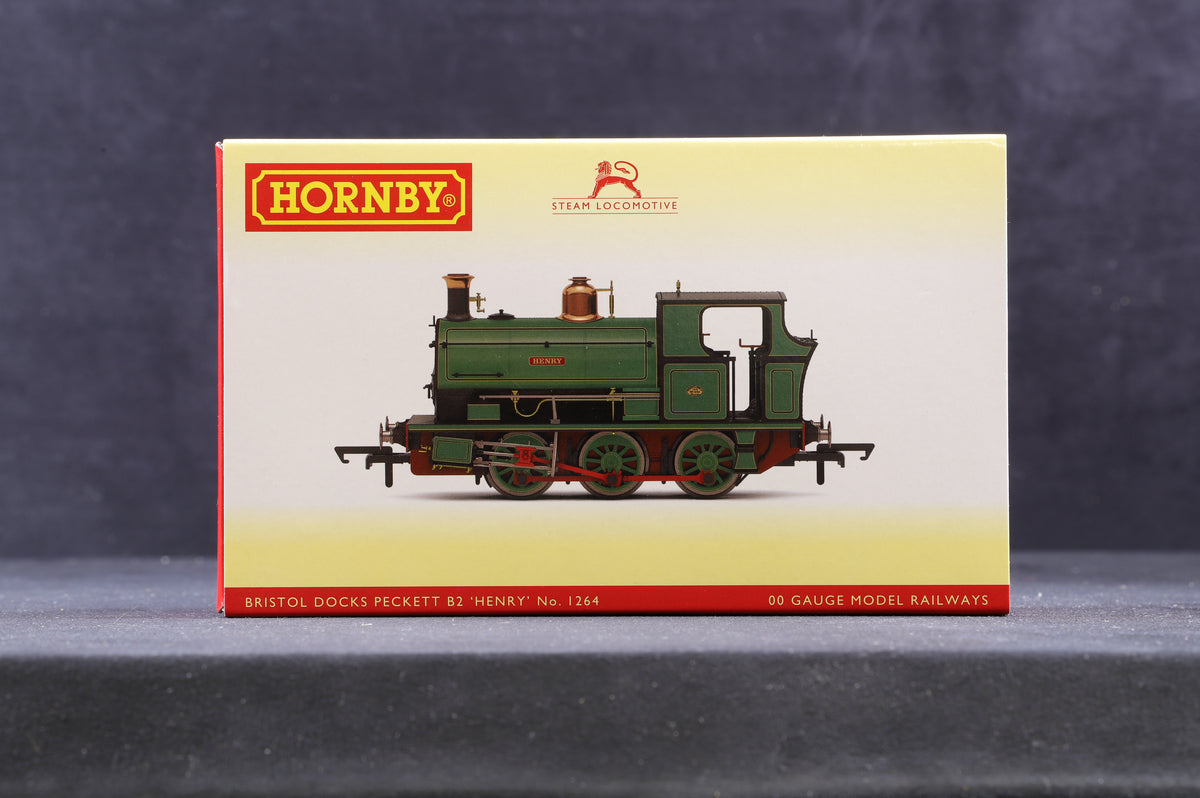 Hornby OO R3871 Bristol Docks Peckett B2 &#39;Henry&#39; &#39;No.1264&#39;