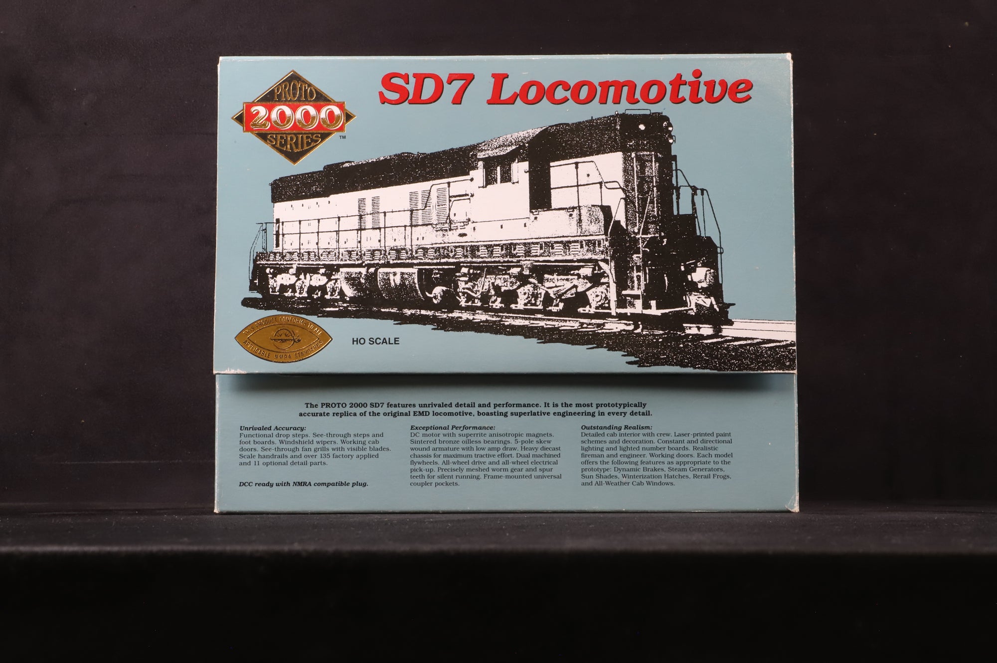 Proto 2000 HO 8012 SD7 '5302' Rio Grande