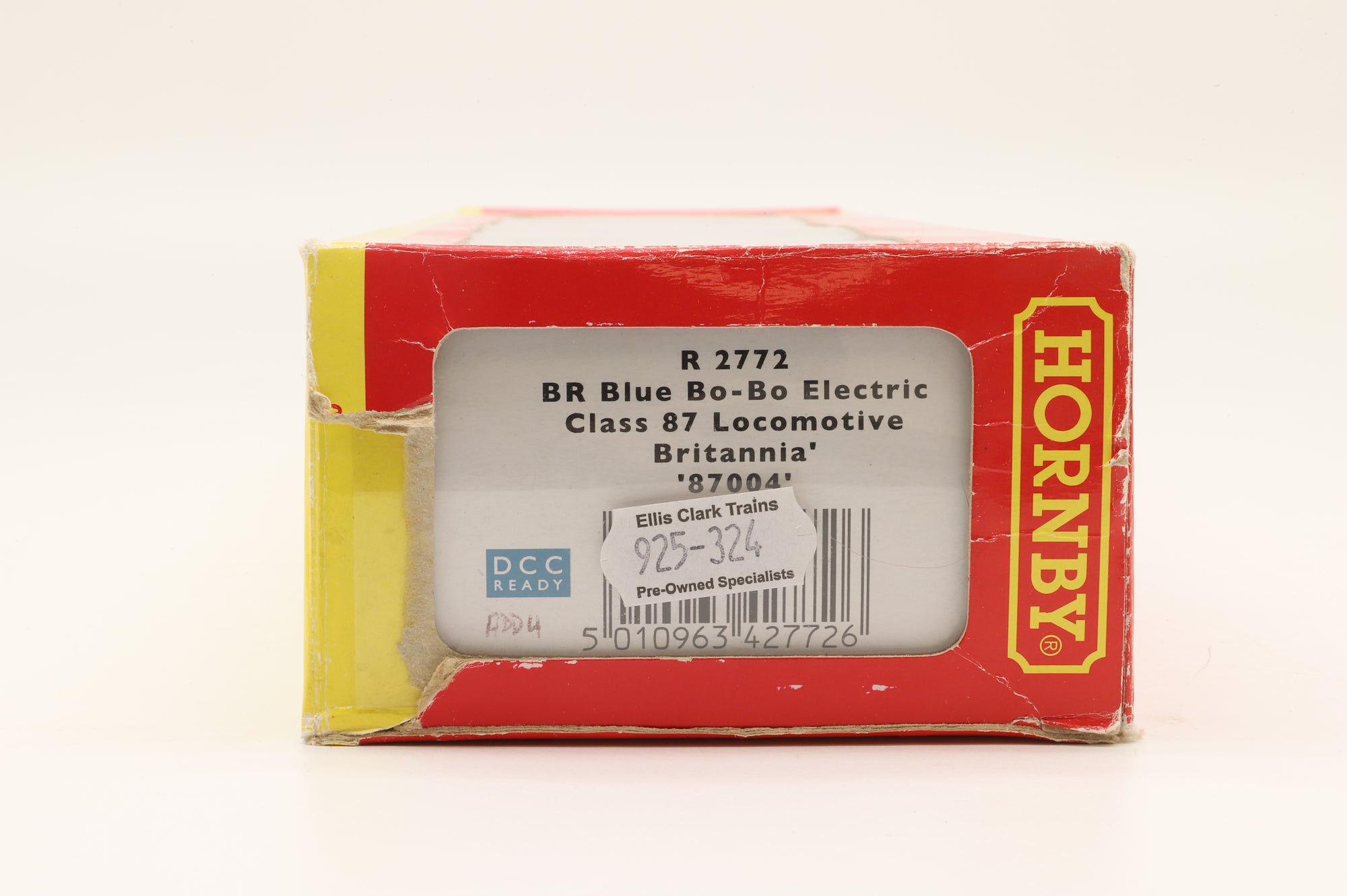 Hornby OO R2772 Class 87 87004 'Britannia' in BR Blue - DCC Sound