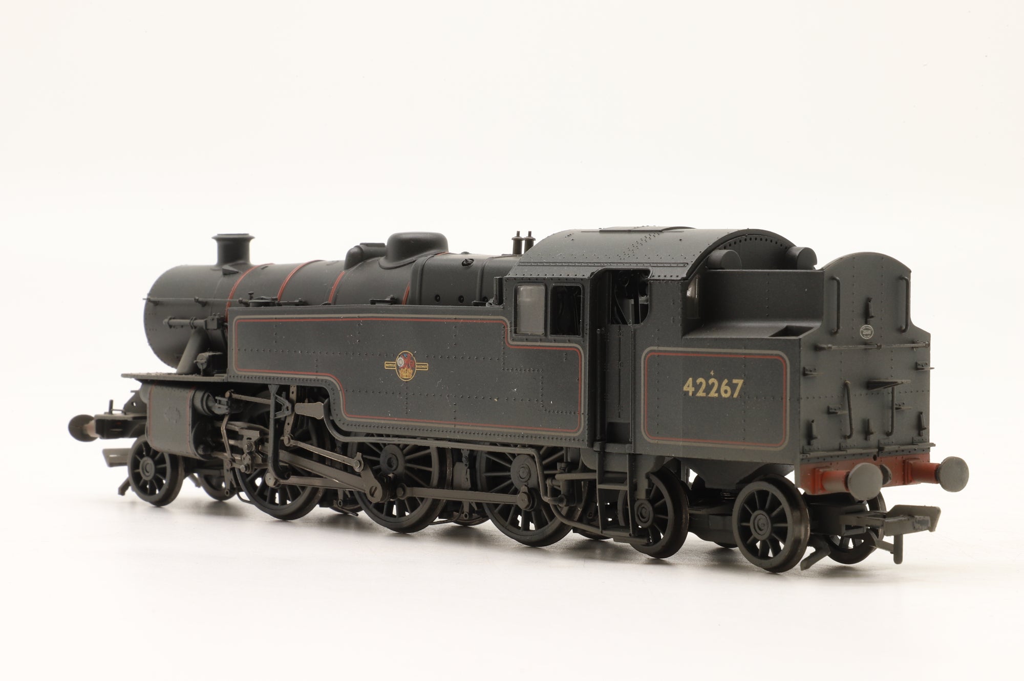 Bachmann OO 32-879 Fairburn Tank '42267' BR Lined Black L/C Weathered