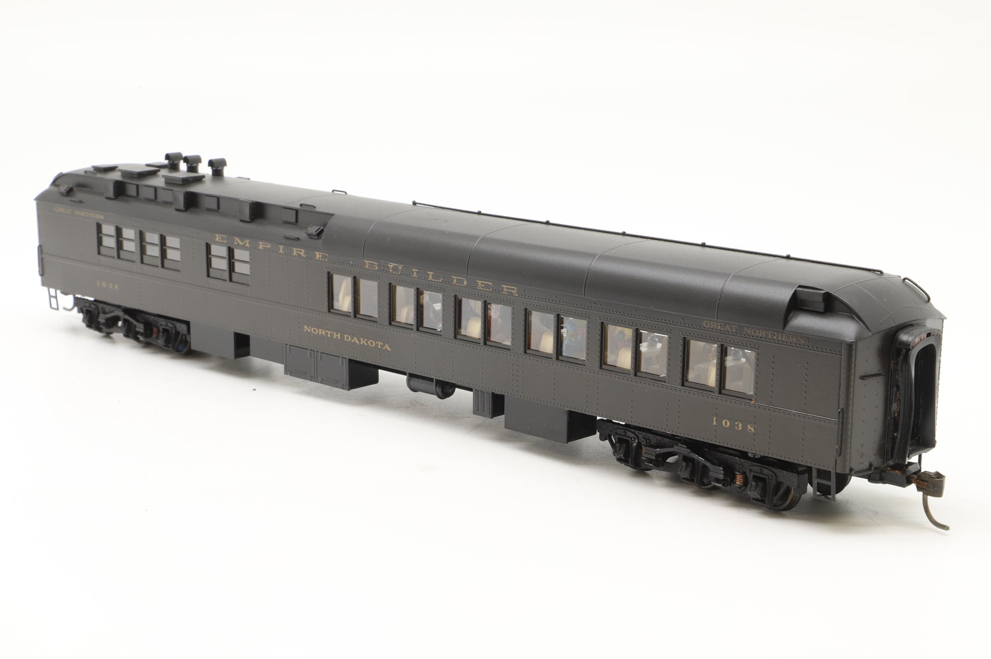 Oriental Limited HO Brass Diner N. Dakota Coach 1038