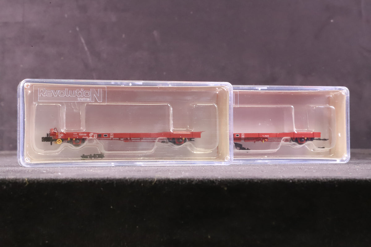 Revolution N IPA-111B IPA/ TD 452 Twin Car Carrier STVA Red