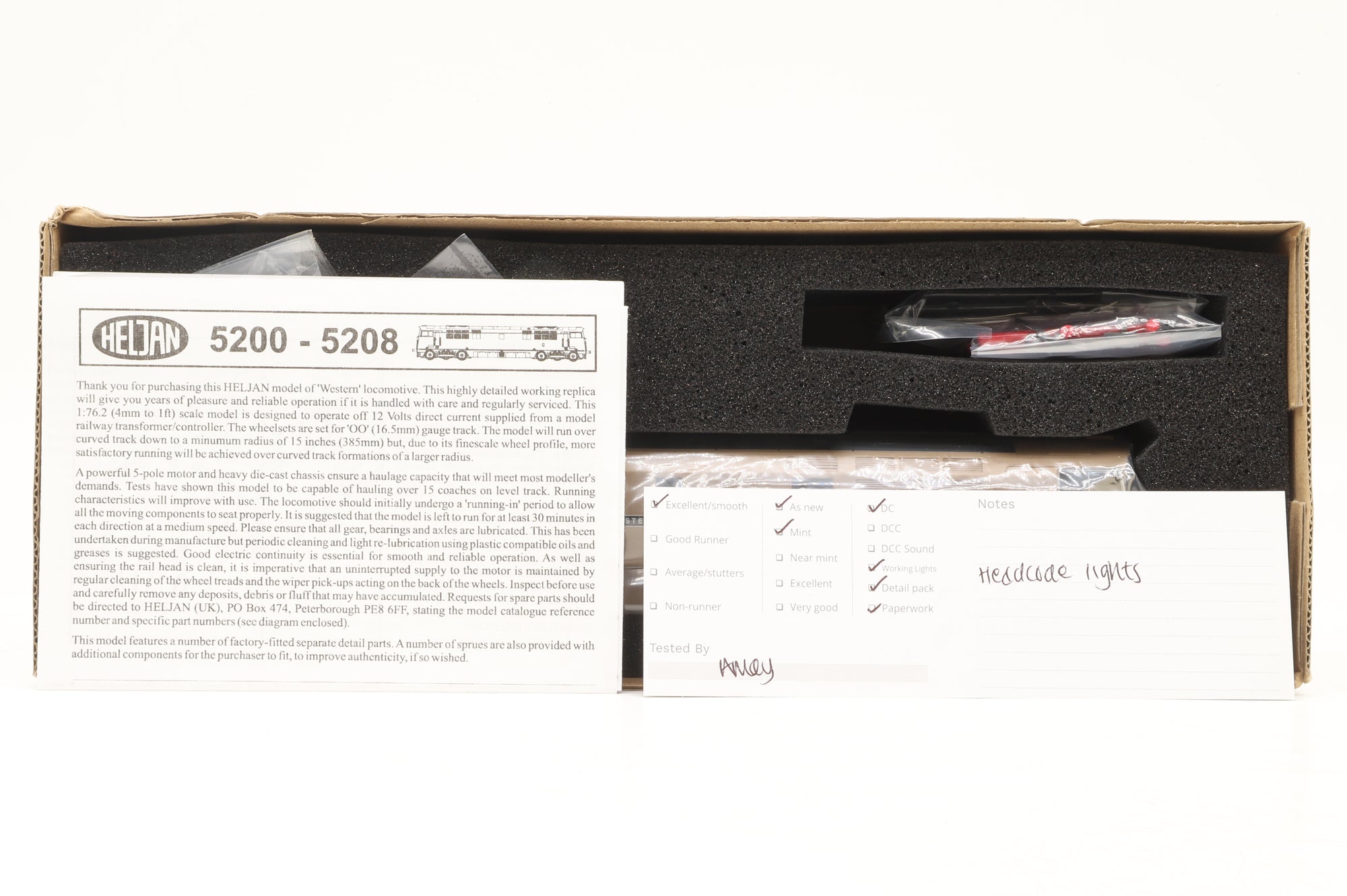 Heljan OO 5204 Class 52 Western D1000 'Western Enterprise' Desert Sand