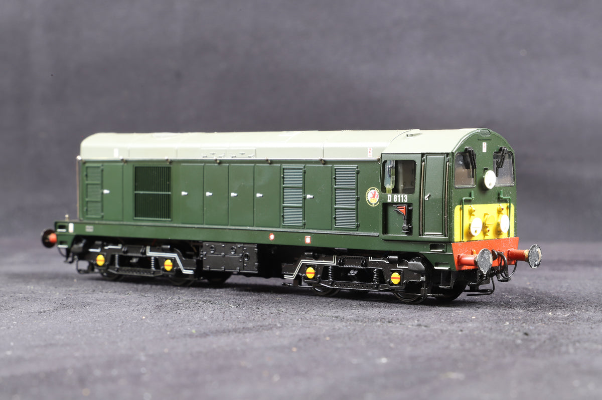 Bachmann OO 32-040DS Class 20 D8113 BR Green With Discs/ Tablet catcher, DCC Sound