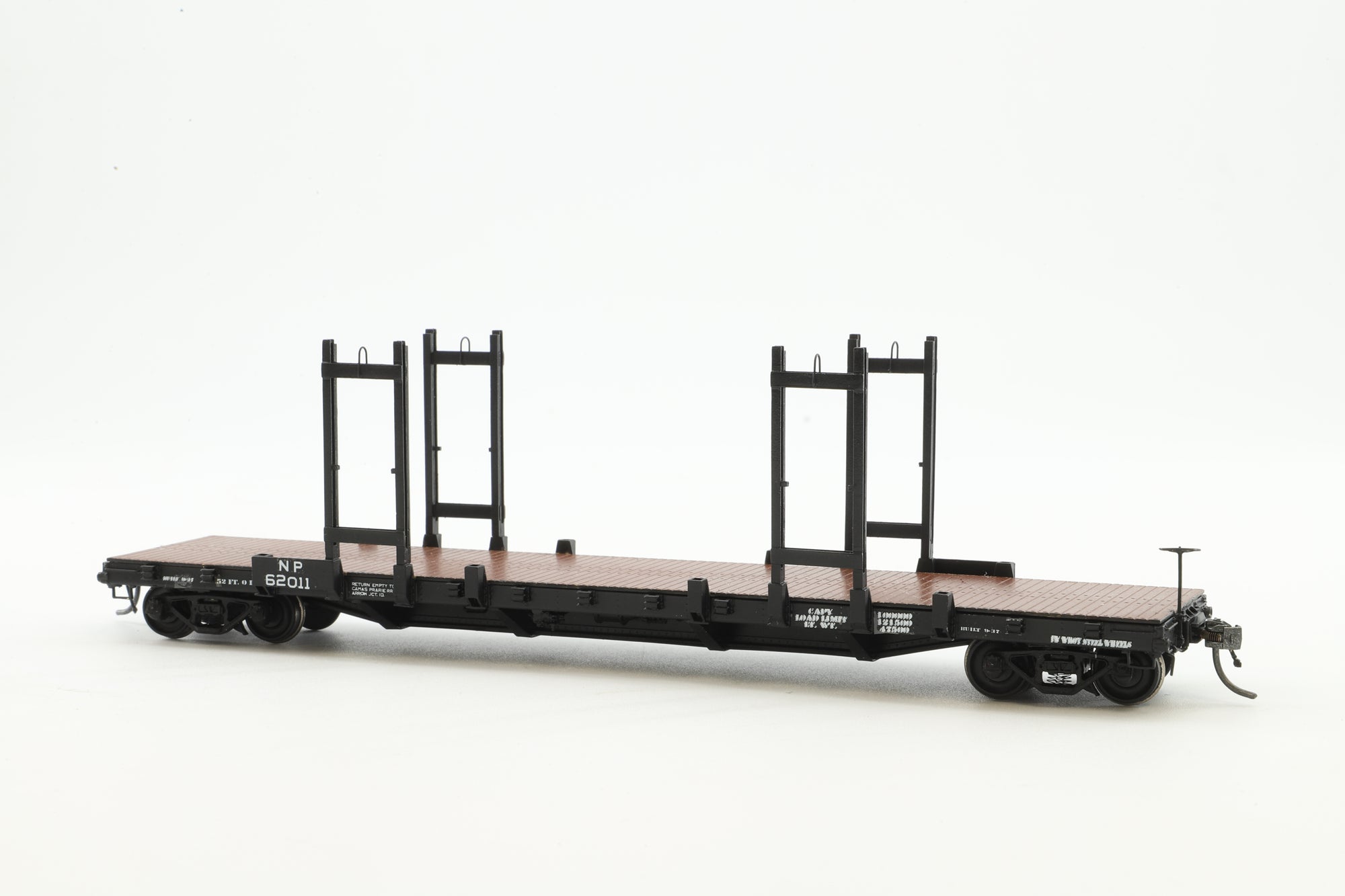 W&R Enterprises HO Brass 3235 Log & Pole Car NP 52' Pro Paint
