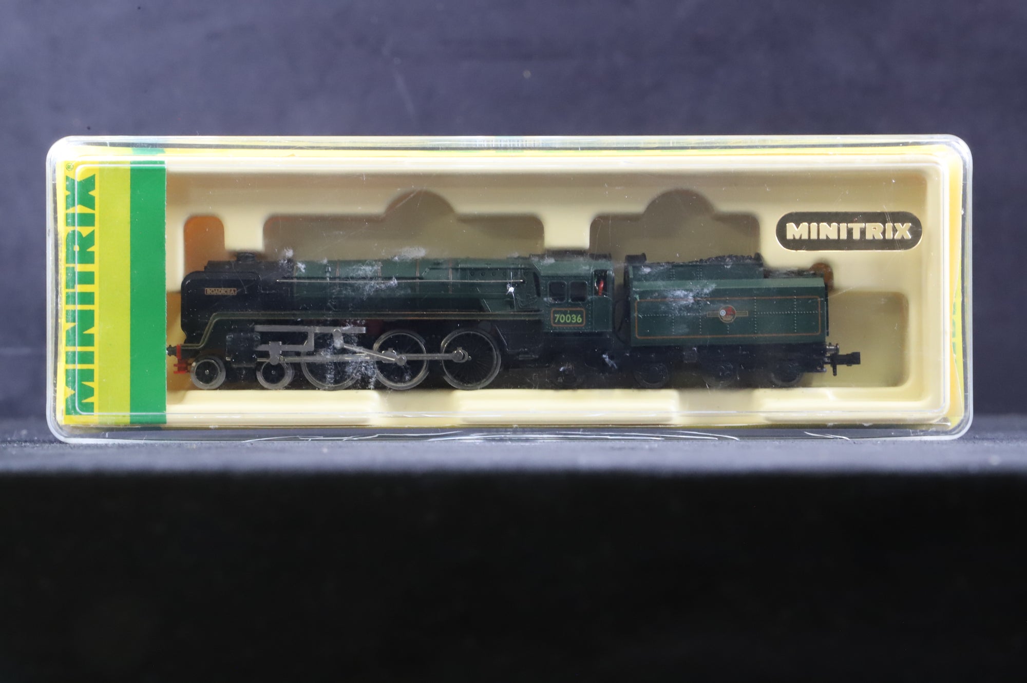 Minitrix N 12042 Britannia Class 4-6-2 'Boadicea' 70036 in BR Green