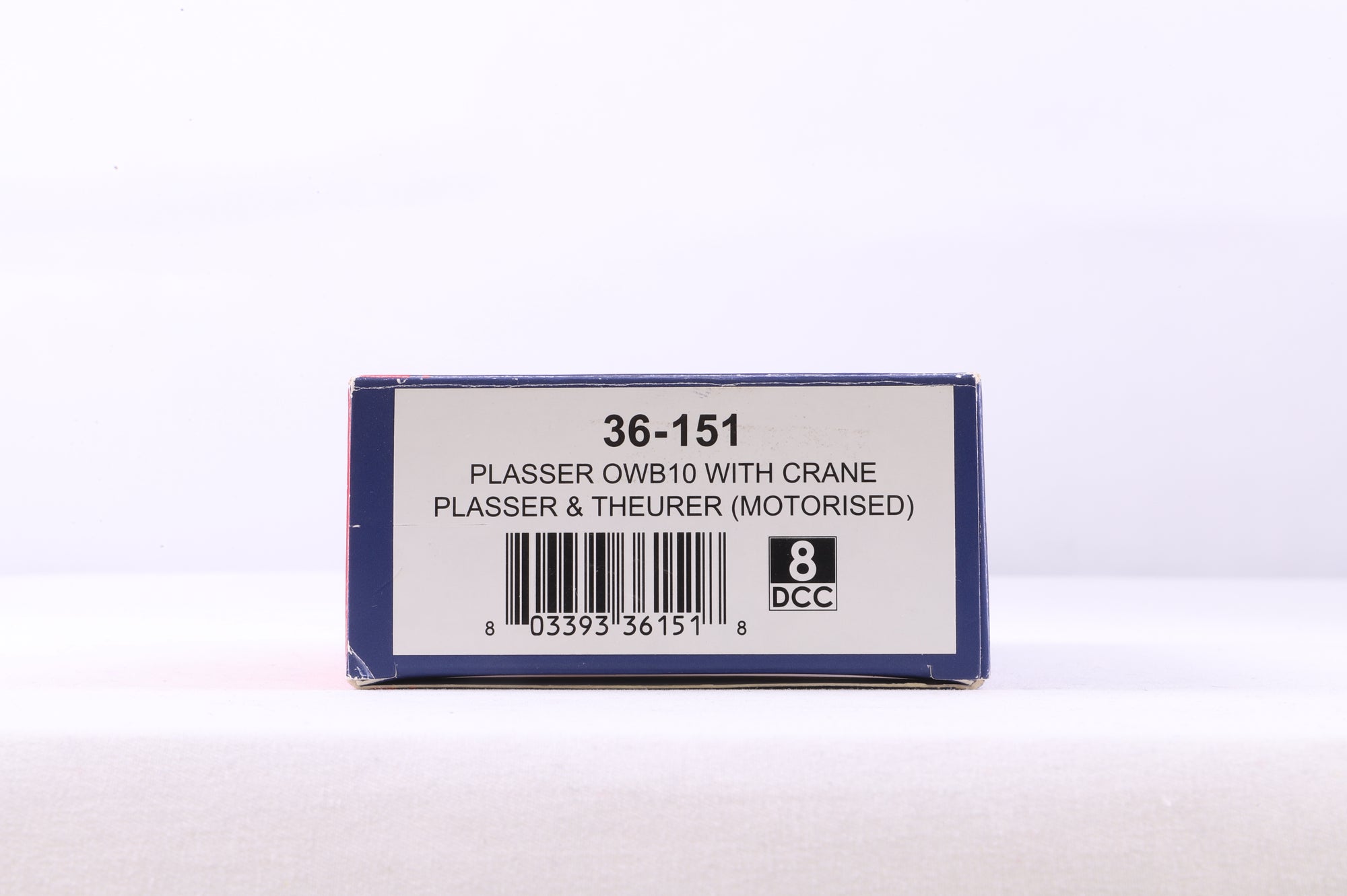 Bachmann OO 36-151 Plasser OWB10 With Crane Plasser & Theurer Motorised