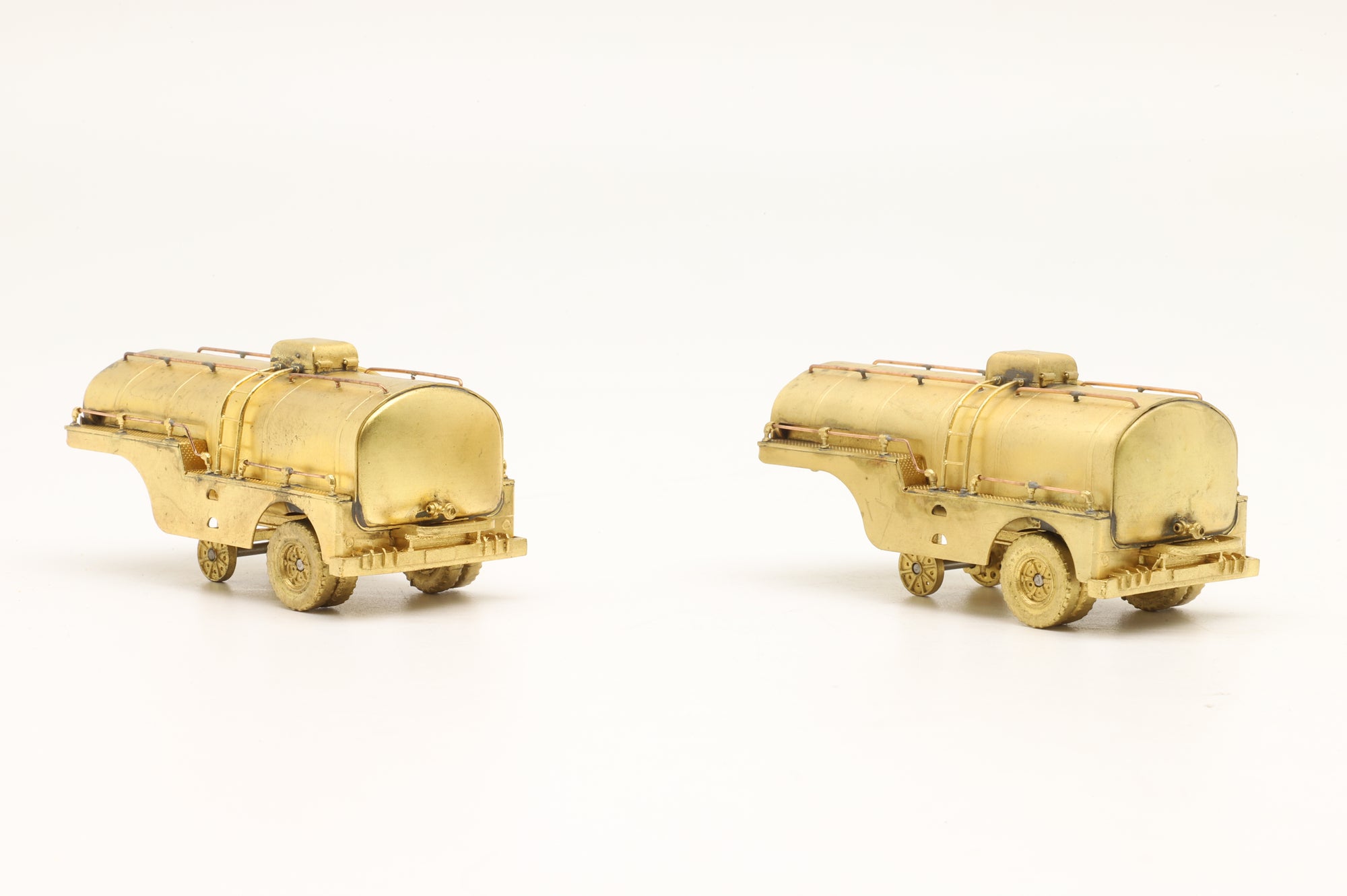 Overland Models HO Brass MDT Set Of 2 Road Trailers Unpainted