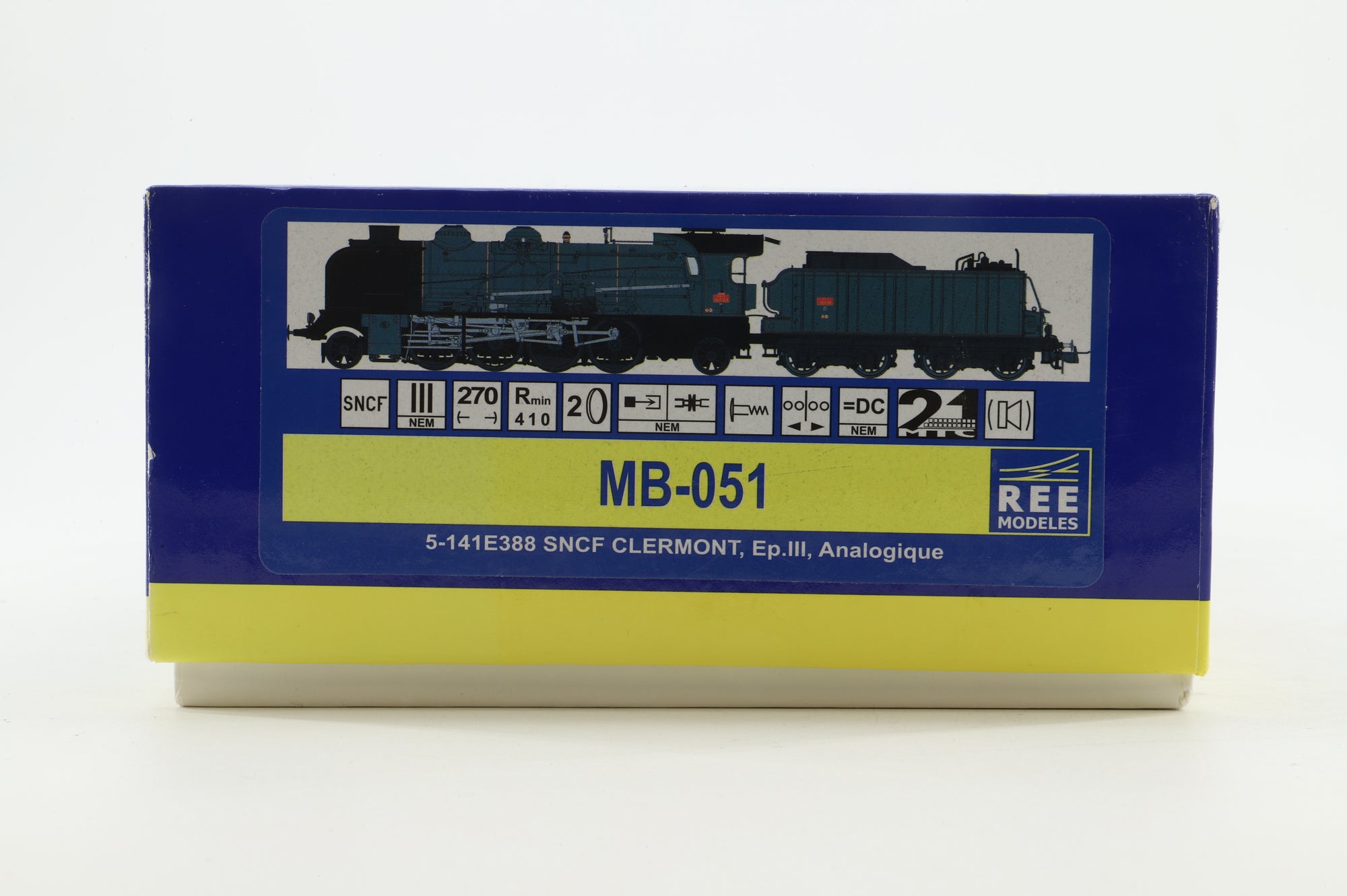 REE Models HO MB-051 Class 141 in SNCF Clermont Green