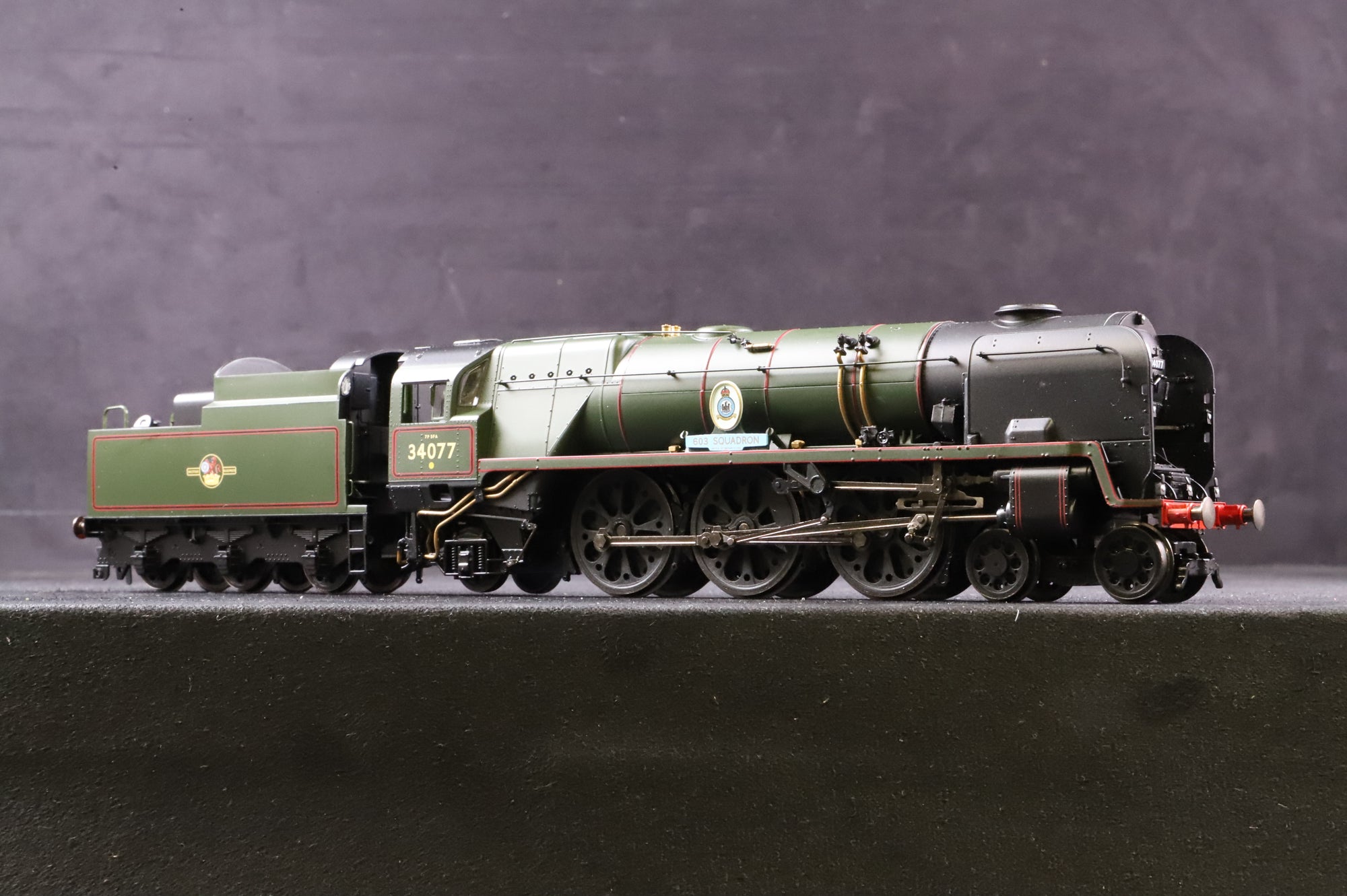 WORKSHOP Hornby OO R3468 Rebuilt Battle of Britain '34077' '603 Squadron' BR Green L/C