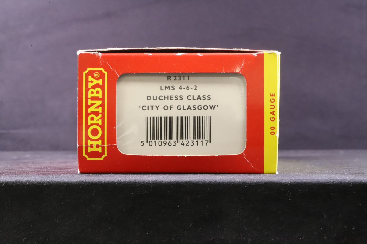 Hornby OO RR2311 Duchess Class &#39;6242&#39; &#39;City Of Glasgow&#39; LMS Lined Black